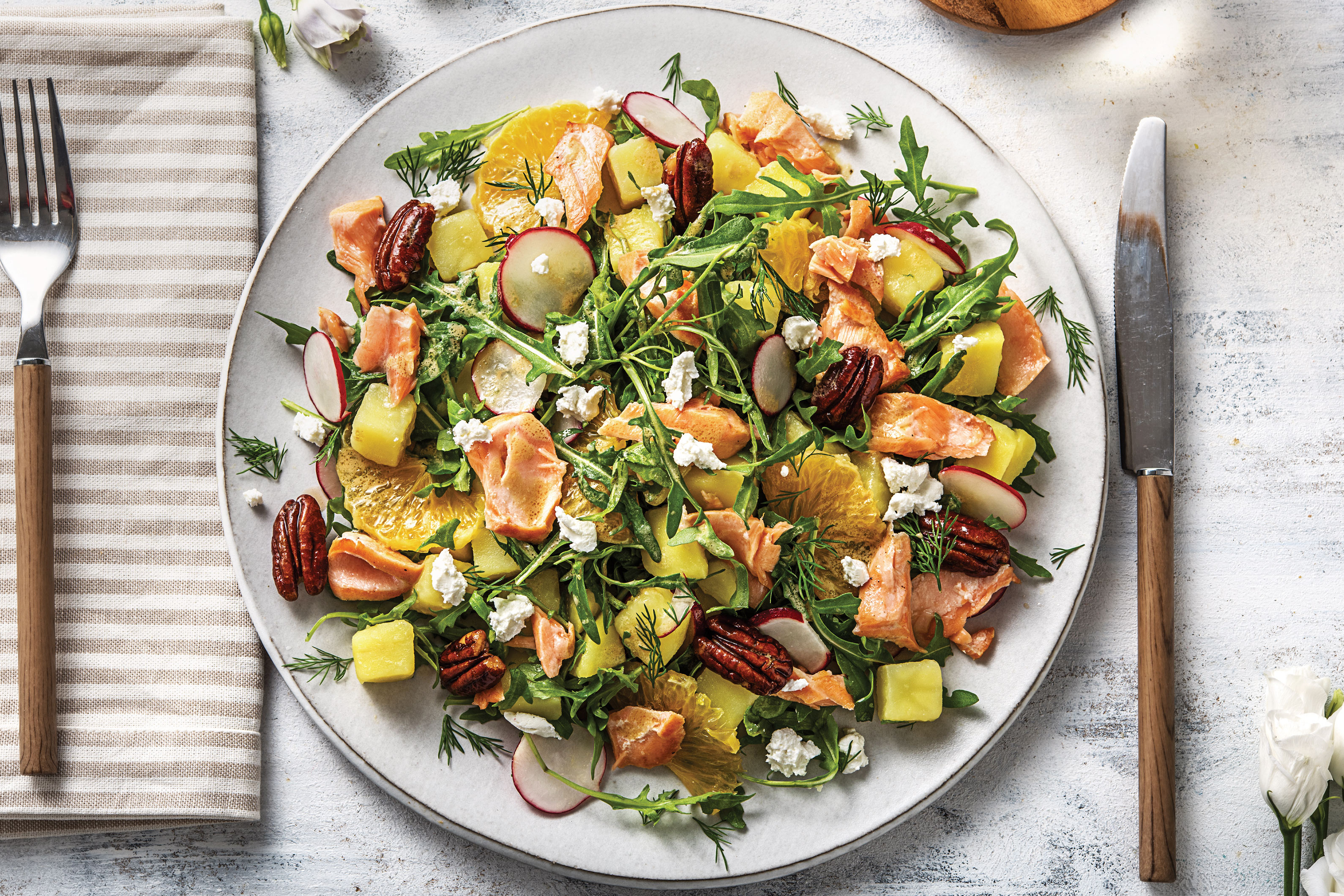 Rainbow Trout & Orange Salad
