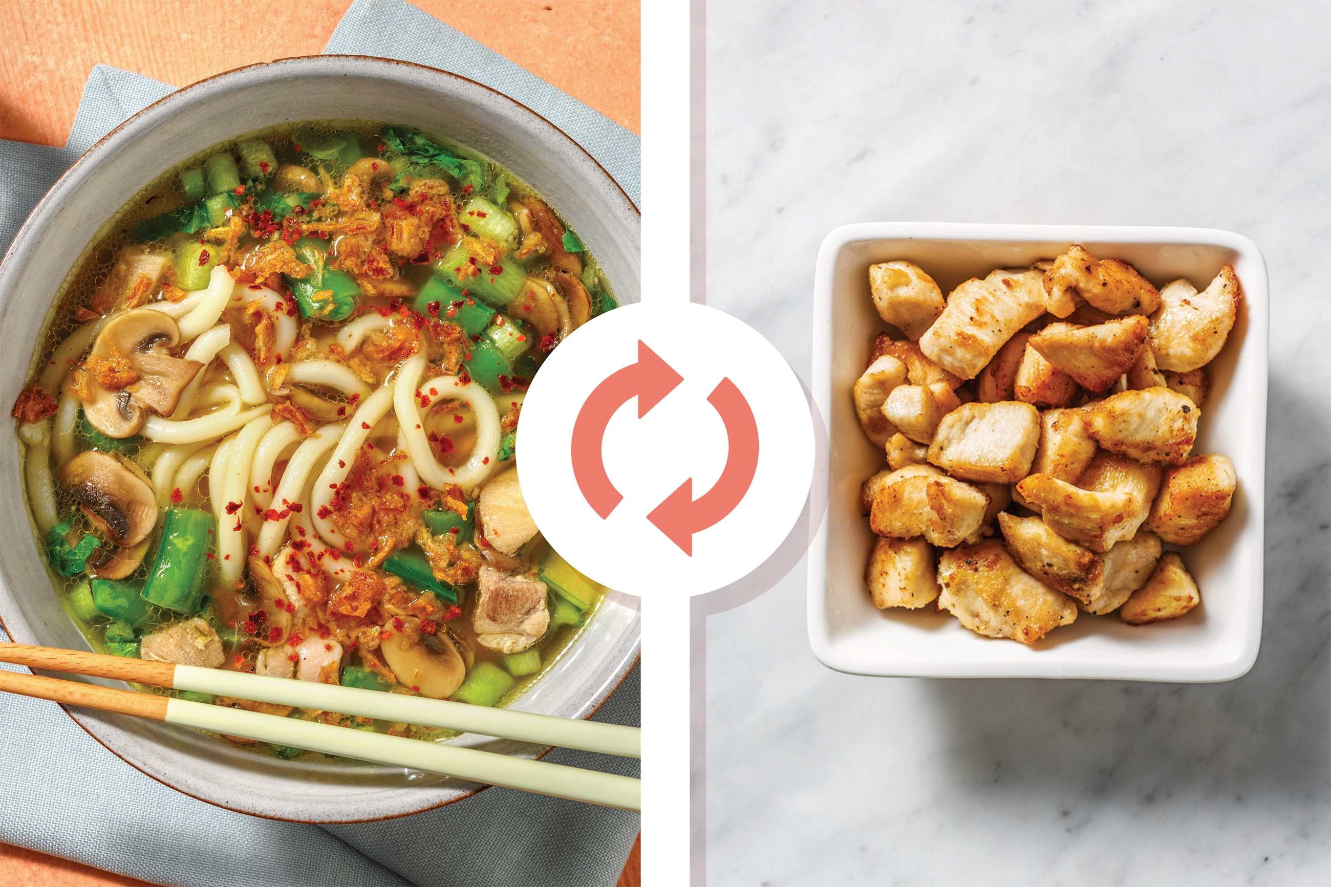 One Pot Asian Style Chicken Soup 