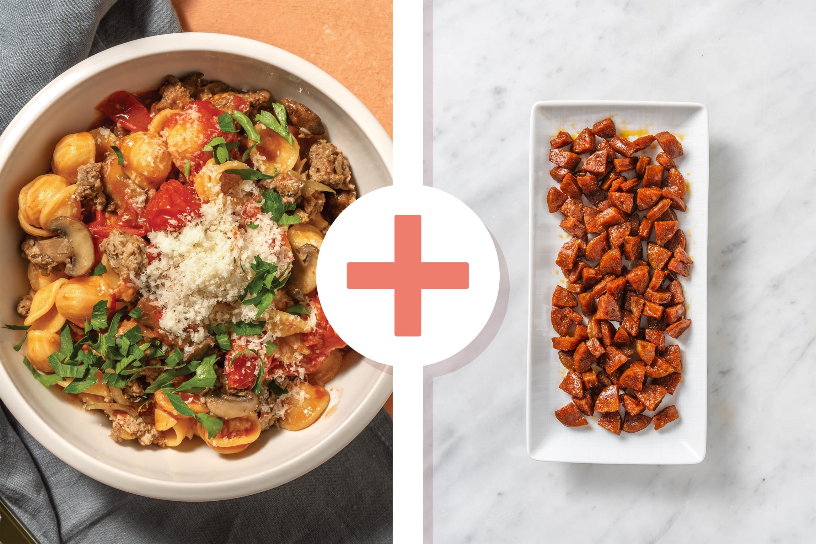 Squiggly Beef & Pork Hidden Veggie Fusilli