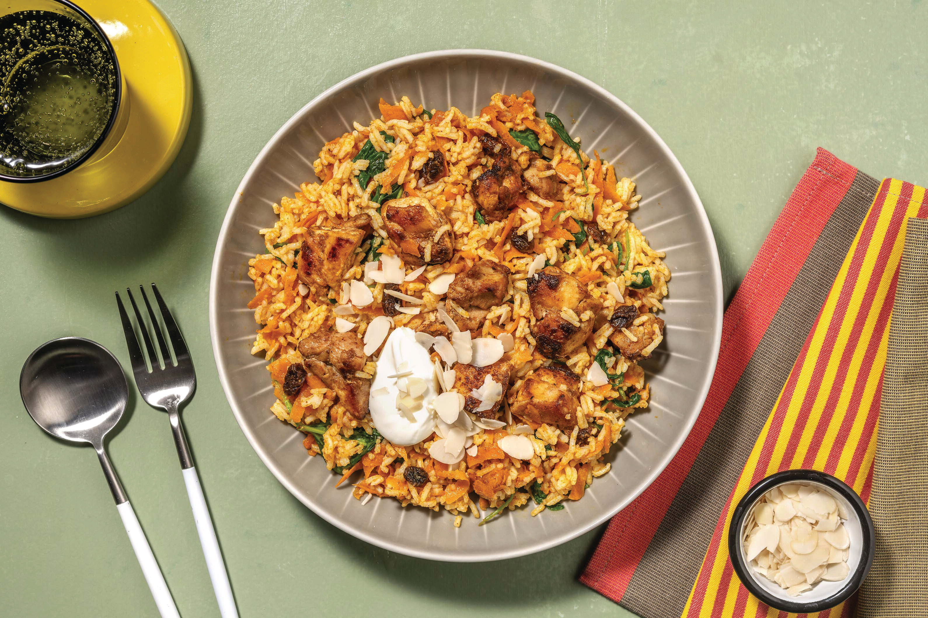 One-Pot Chicken & Veggie Biryani