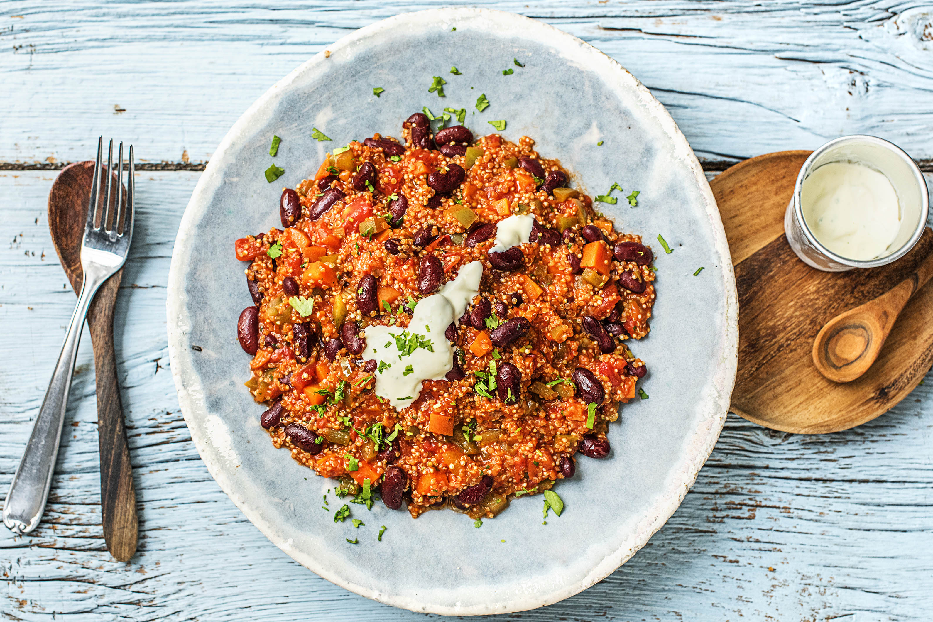 One-Pot Veggie Chilli