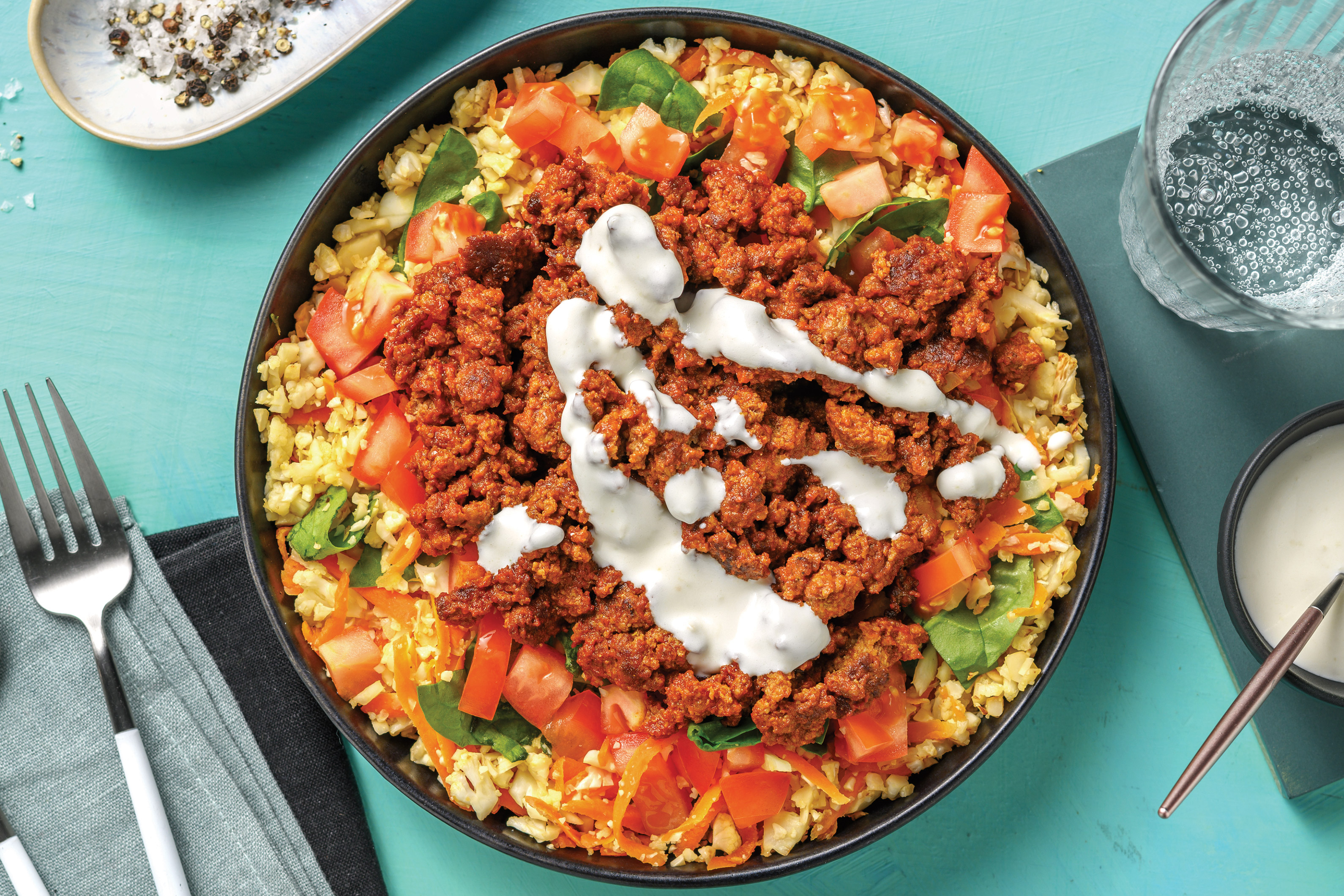 Quick Onion Chutney & Chermoula Beef