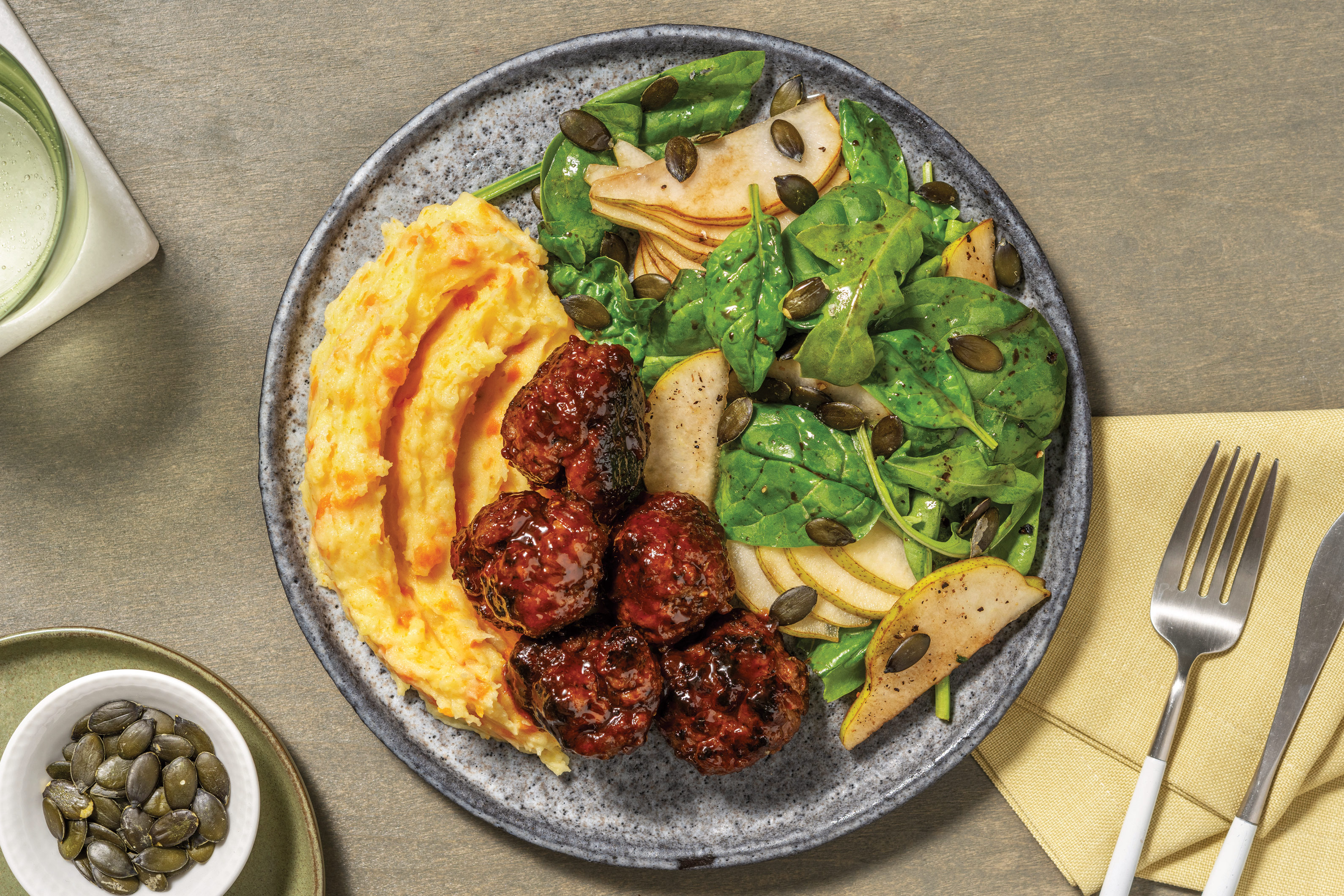 Oregano & Caramelised Onion Beef Meatballs