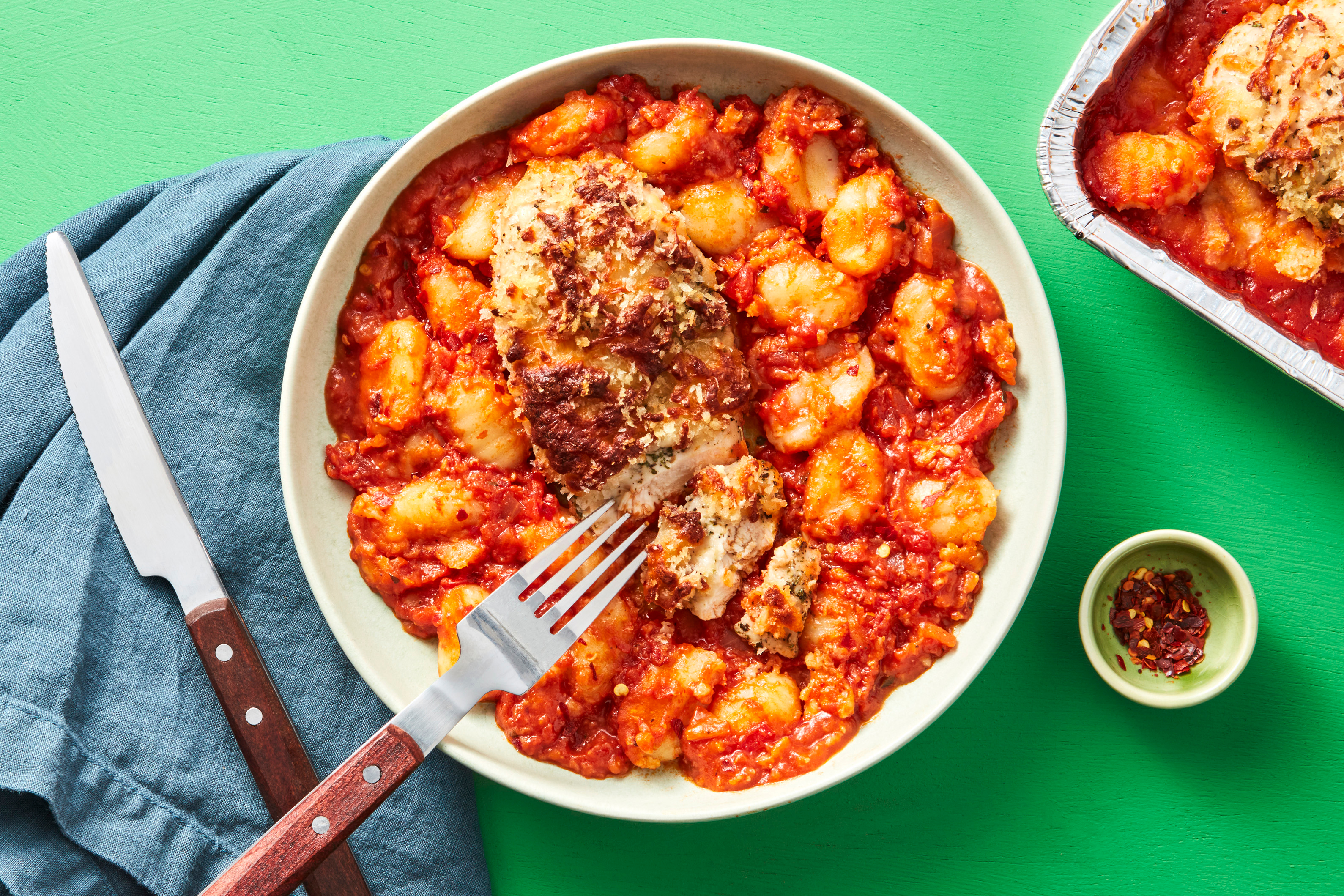 Oven-Ready Chicken & Gnocchi Bake