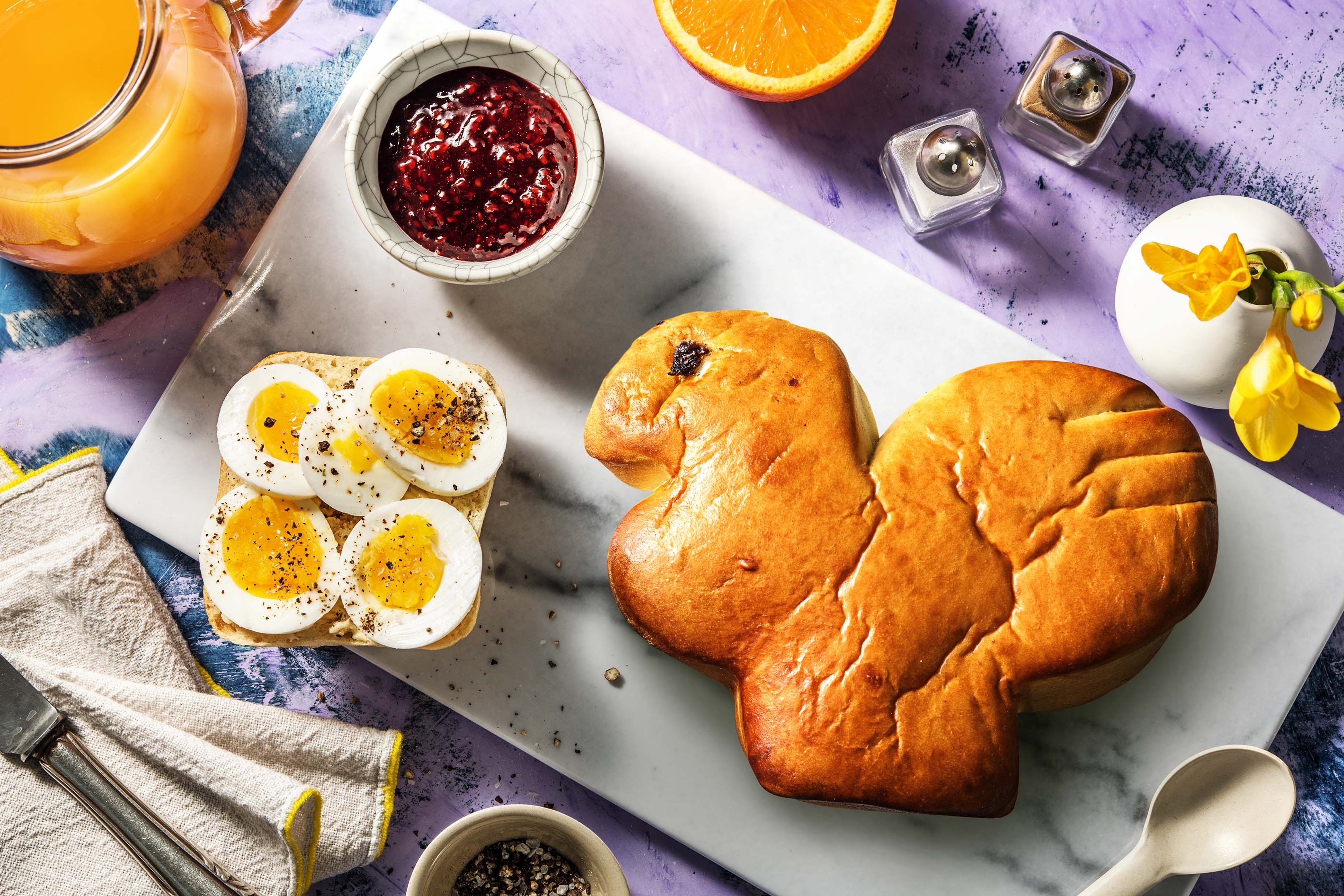 Petit-déjeuner de Pâques