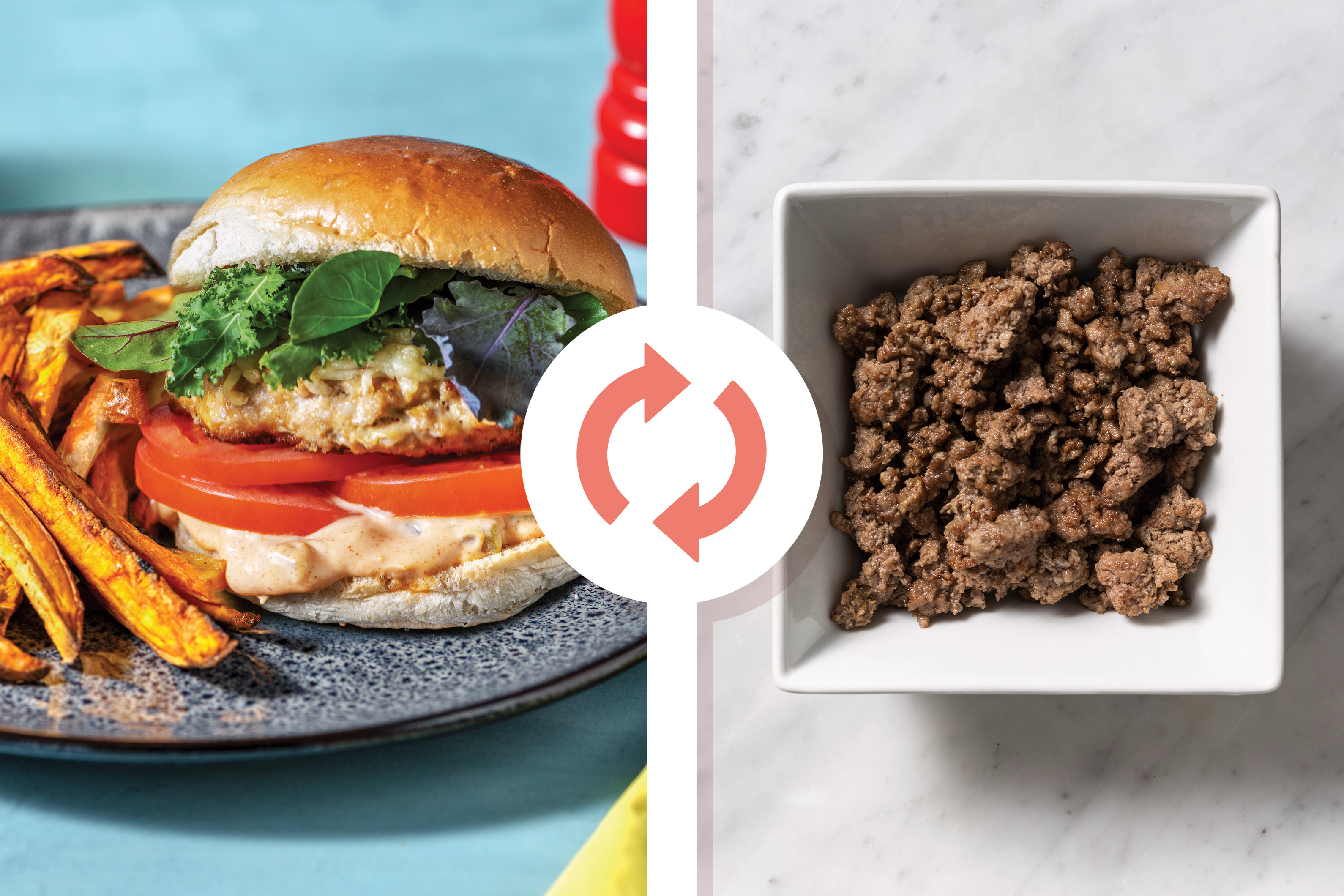 Classic Beef Burger & Cheese