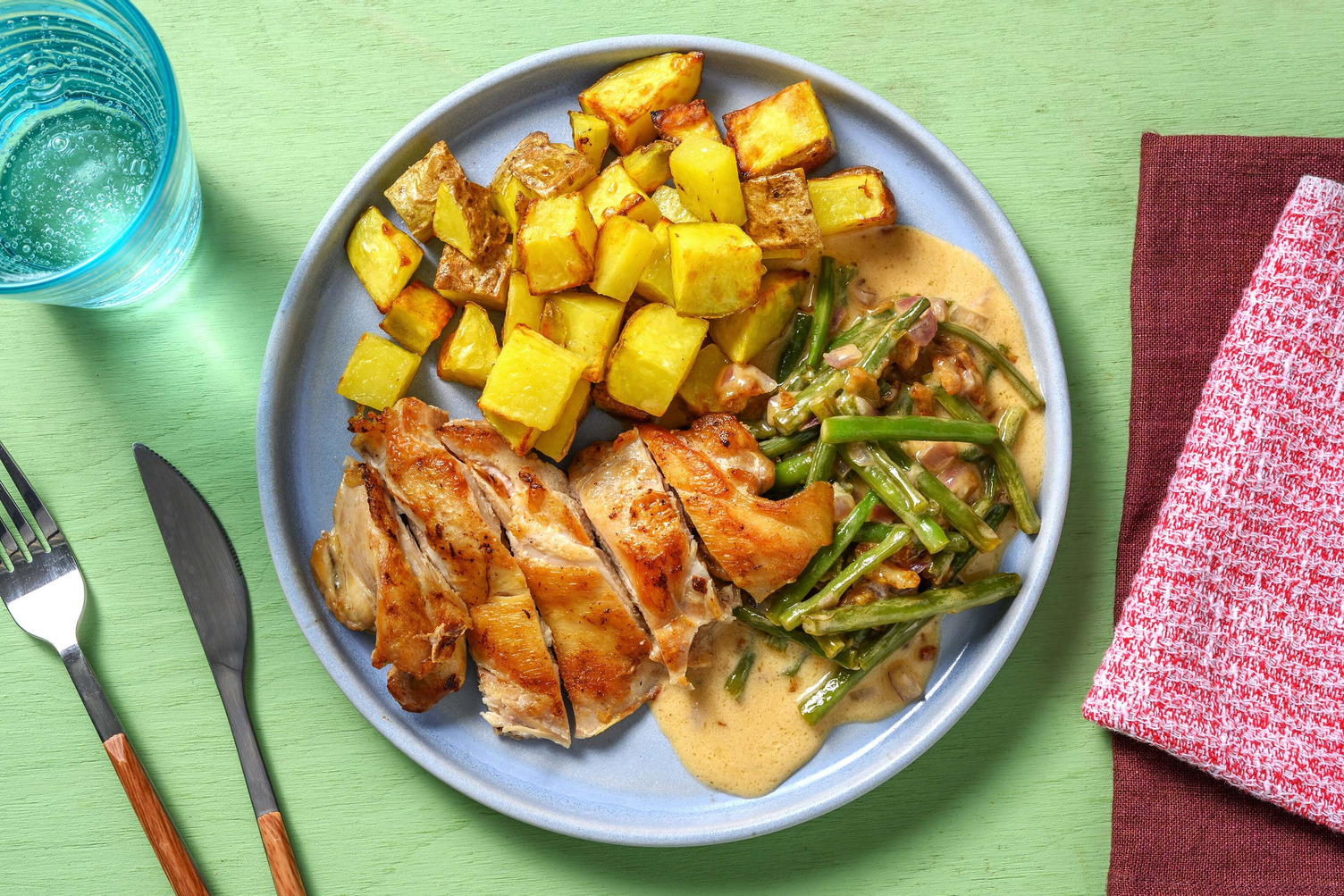 Pan-Fried Chicken Thighs