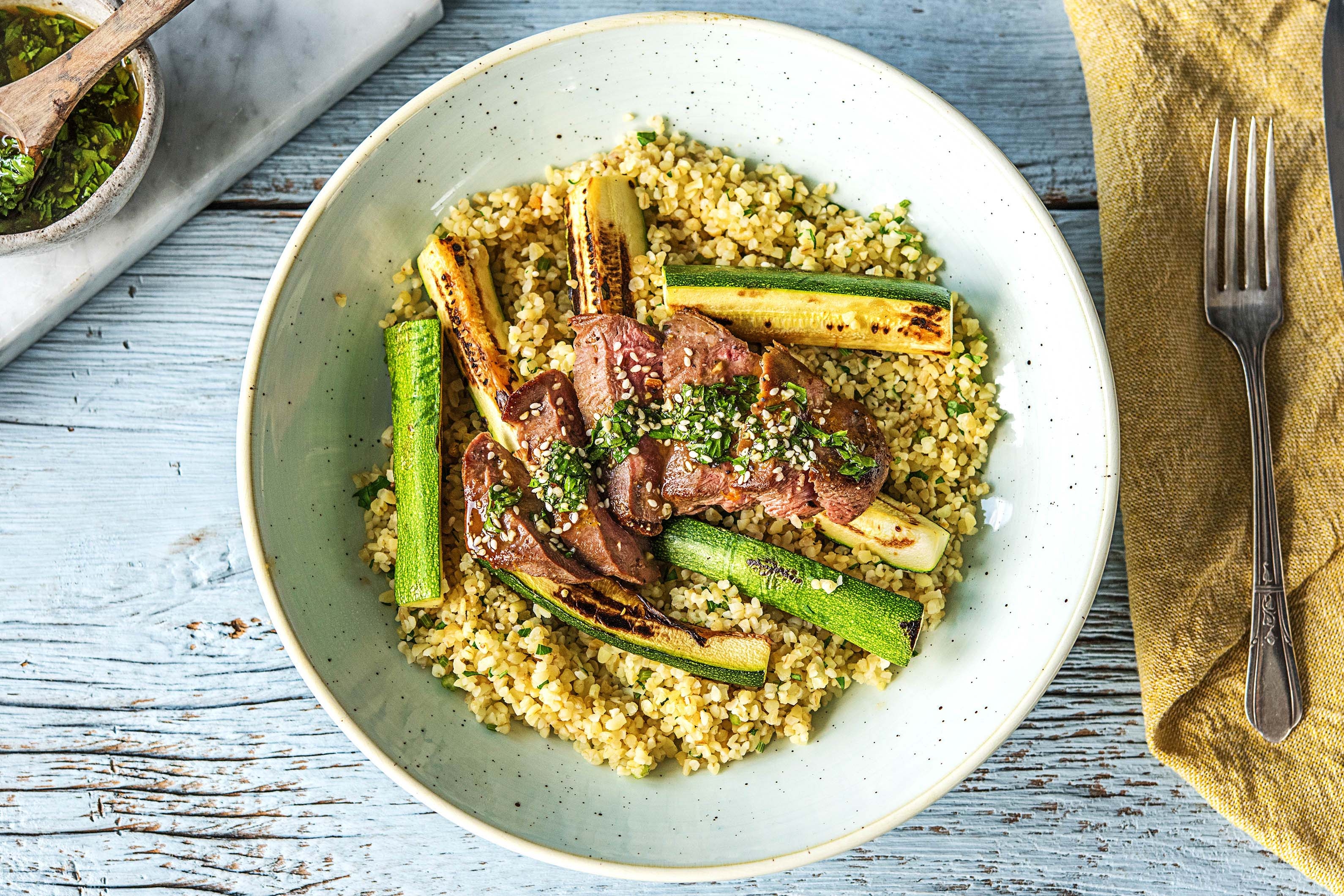 Pan Fried Duck Steak