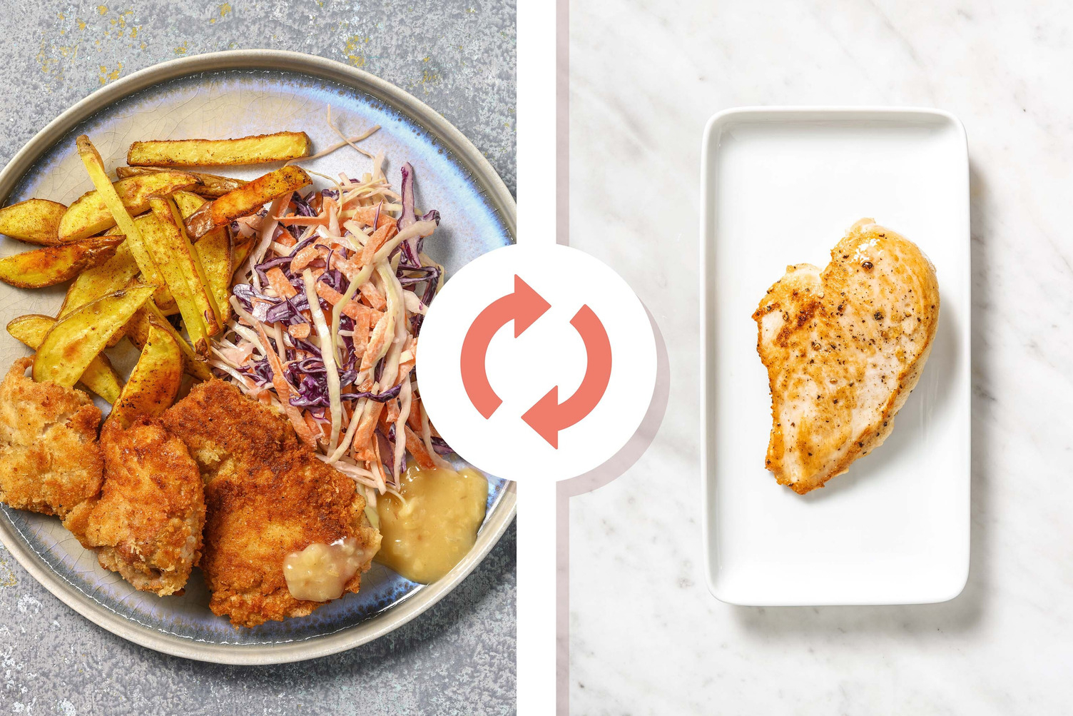 Panko Fried Chicken Breasts