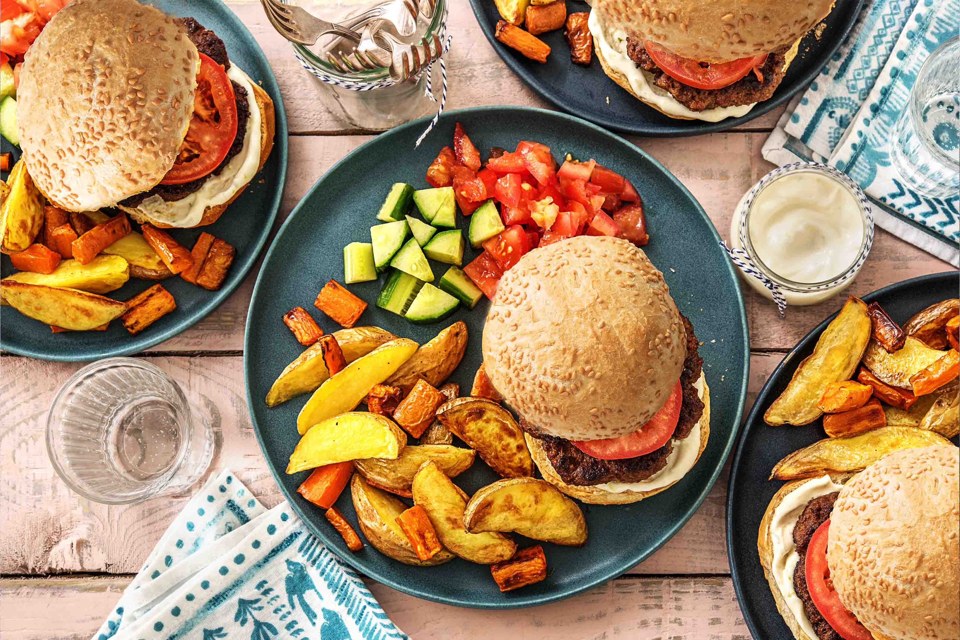 Paprika and Ketchup Burger