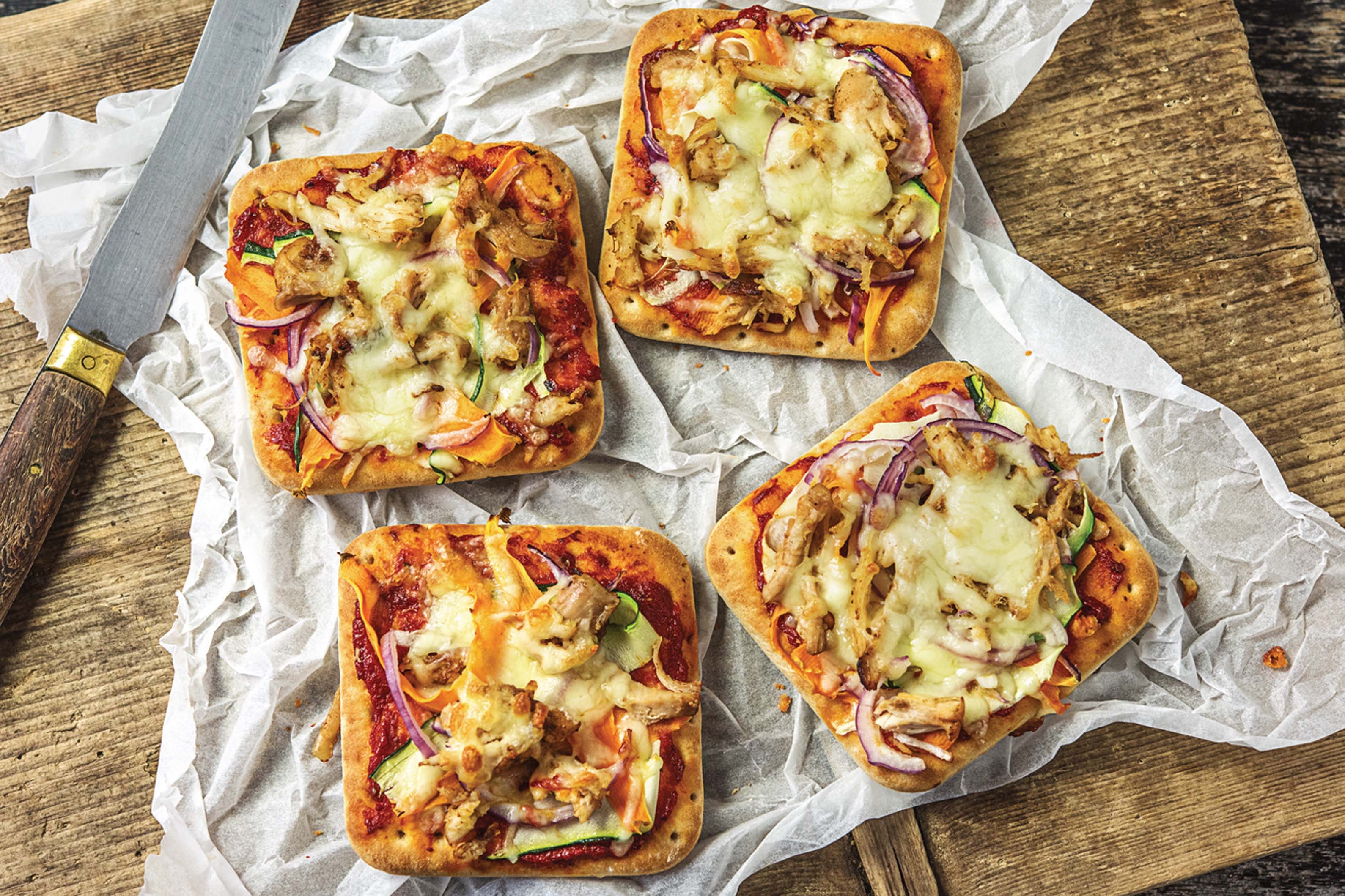 Paprika Chicken Flatbread