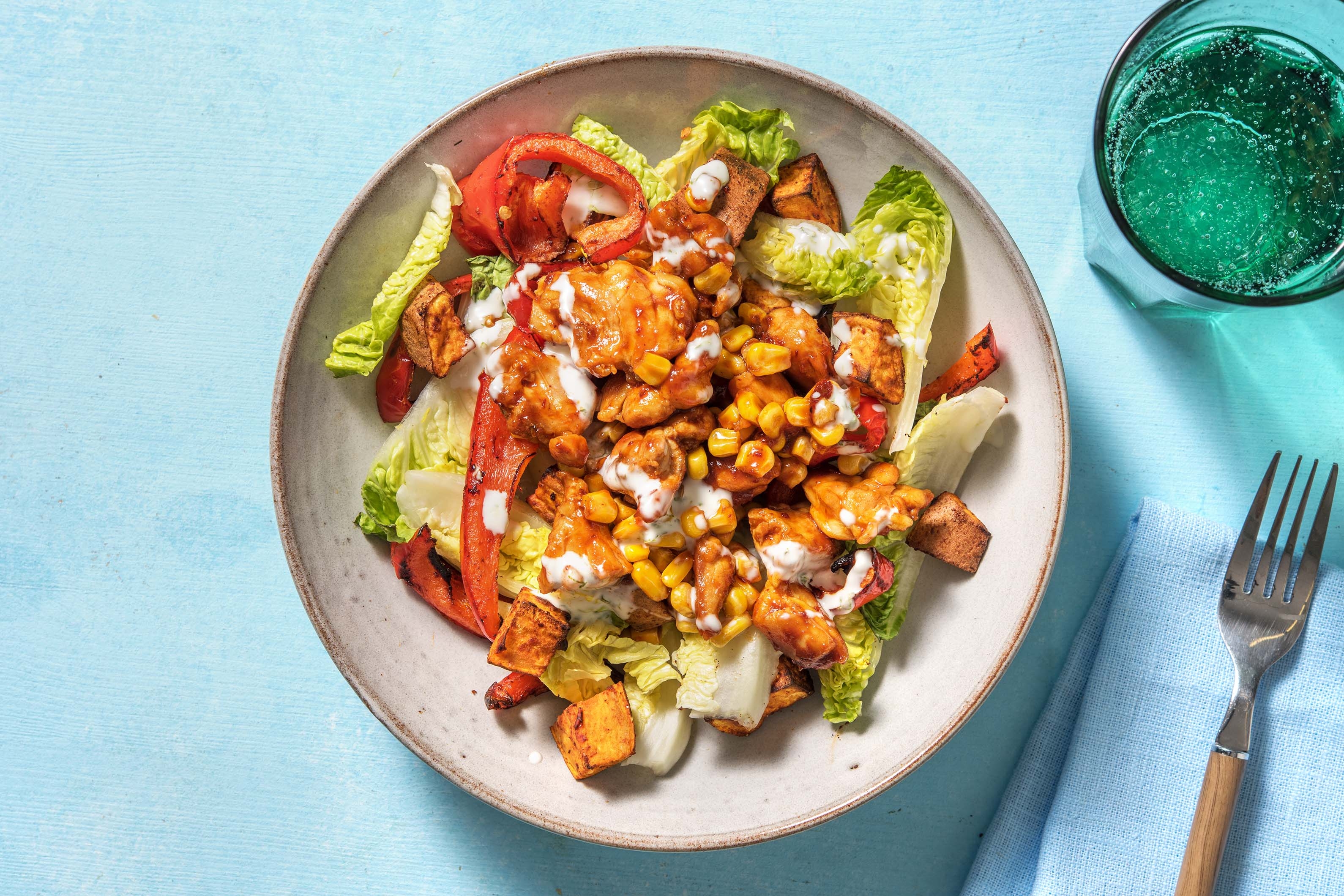 Paprika Chicken & Sweet Potato Salad