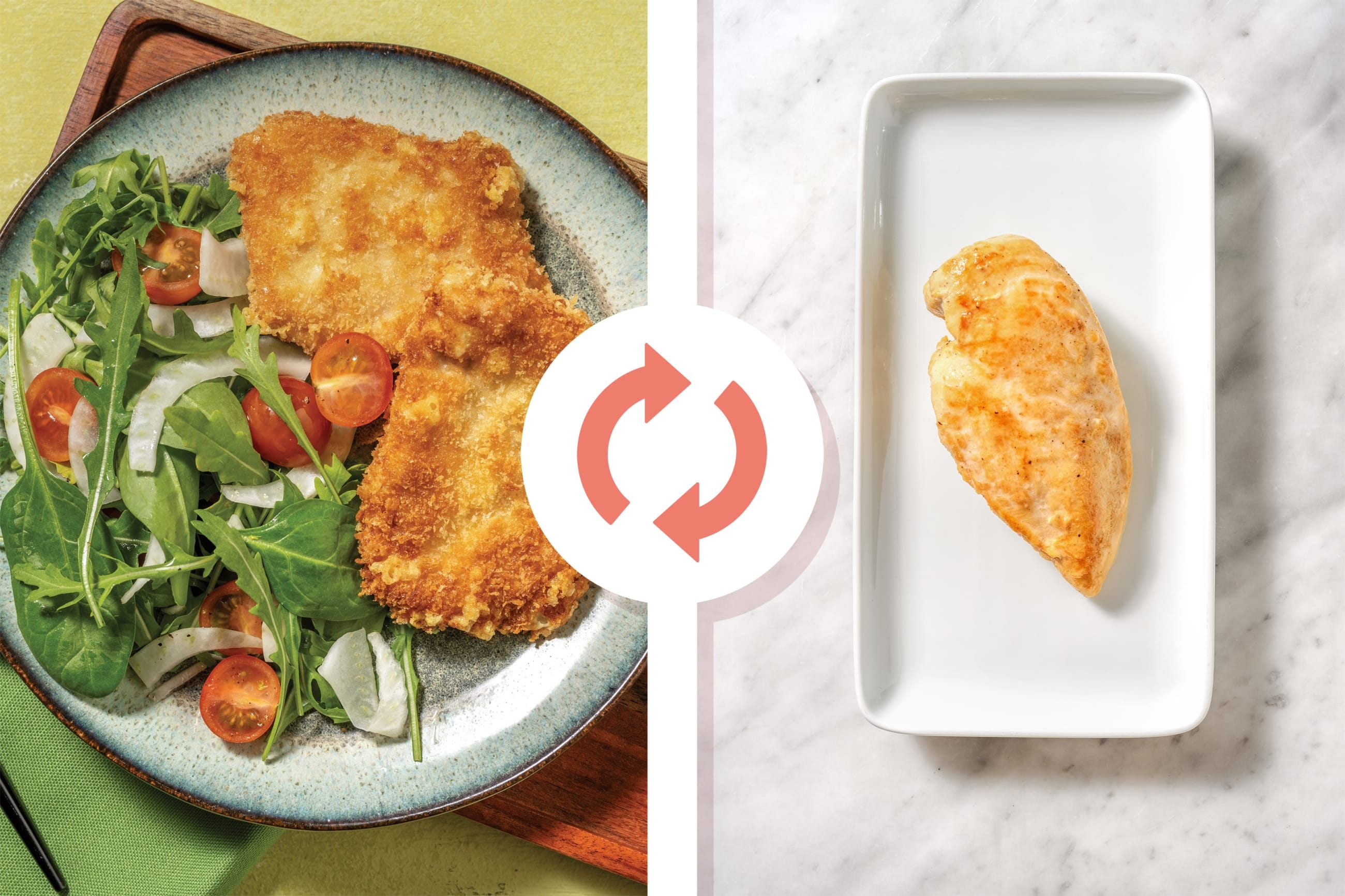 Parmesan Chicken Schnitzels