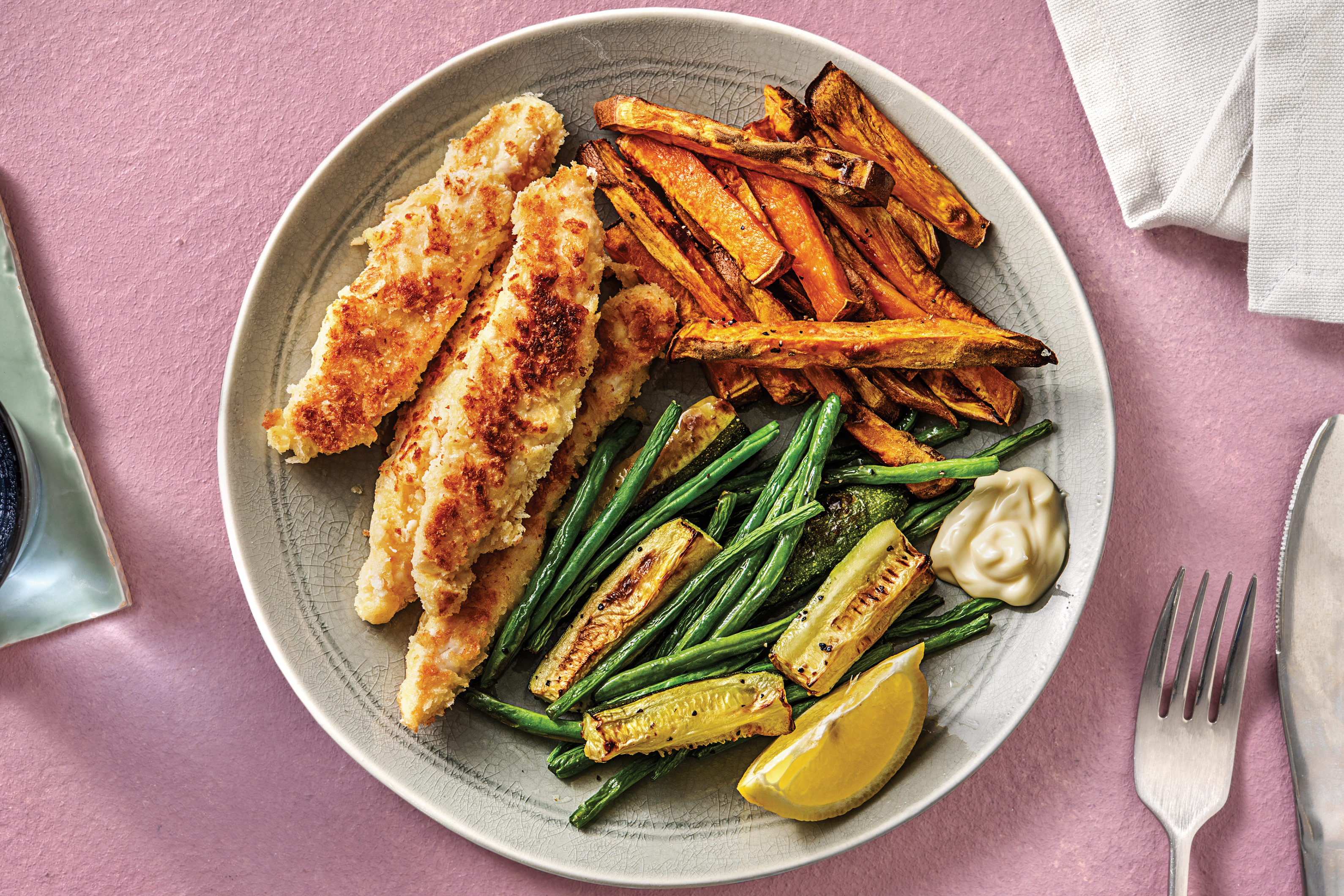 Cheesy Parmesan Chicken Strips