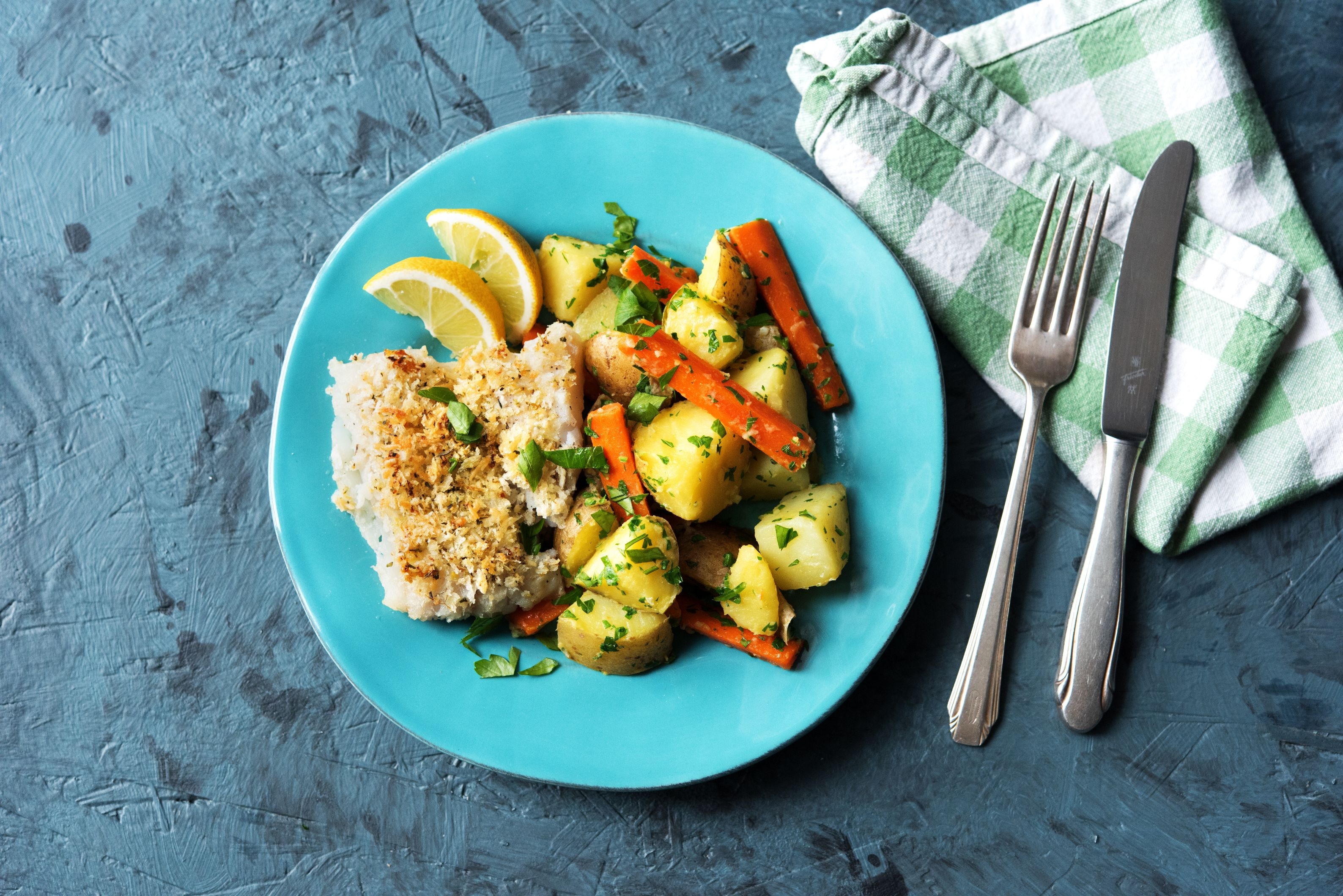 Parmesan-Crusted Cod