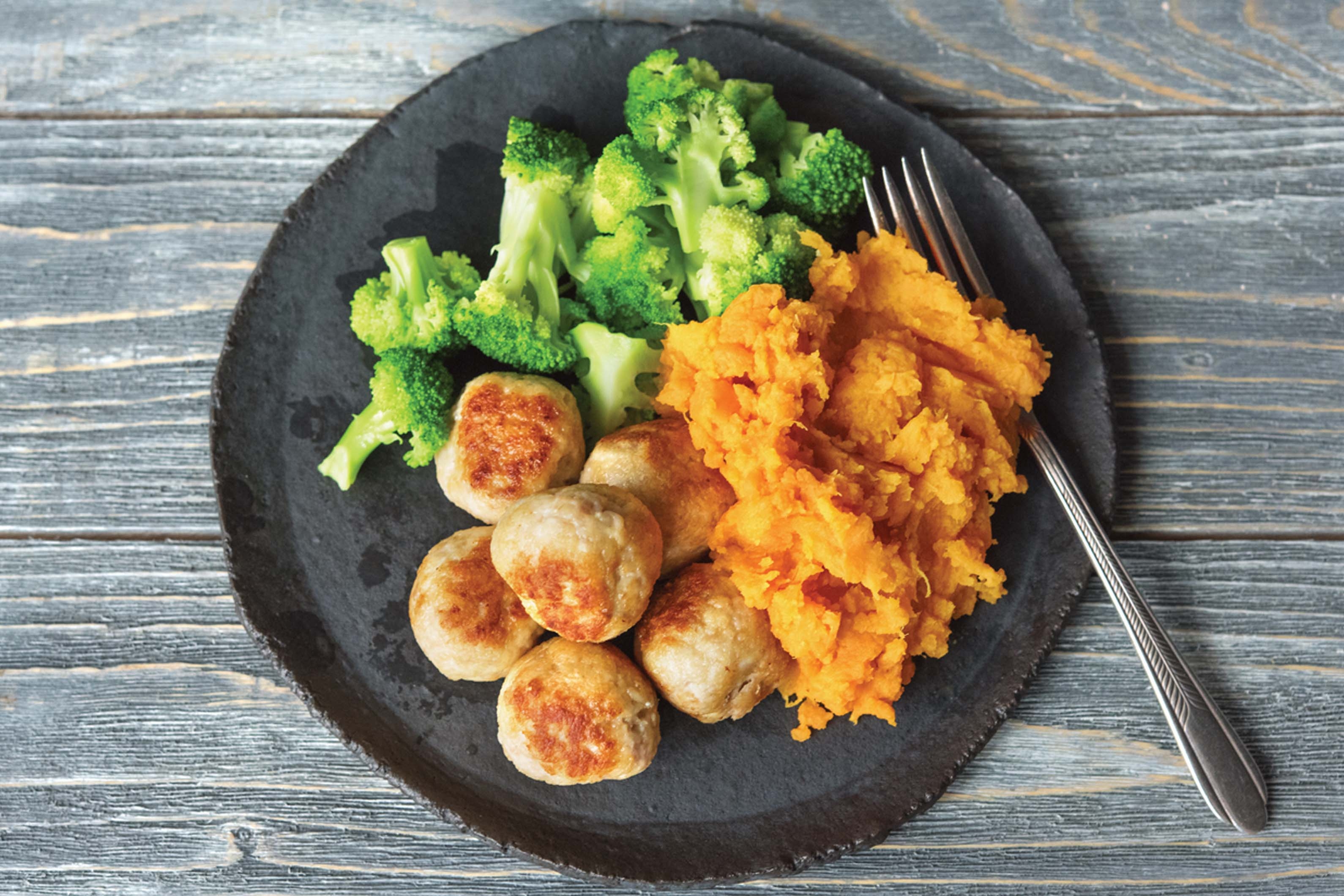 Parmesan & Pork Rissoles