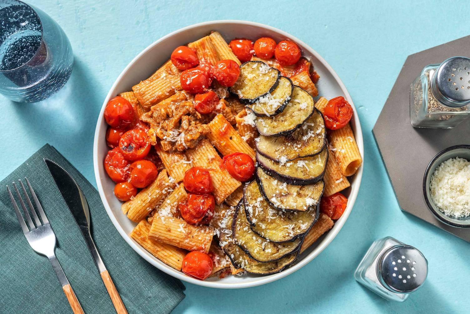 Pâtes au pesto aux anchois