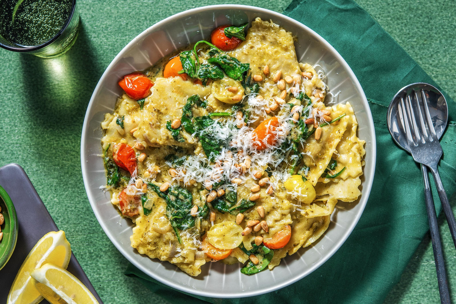 Butternut Squash Stuffed Pasta