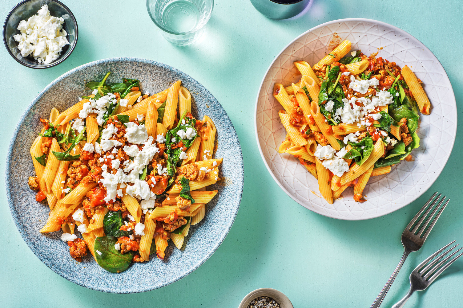 Tomato Greek Lamb Pasta