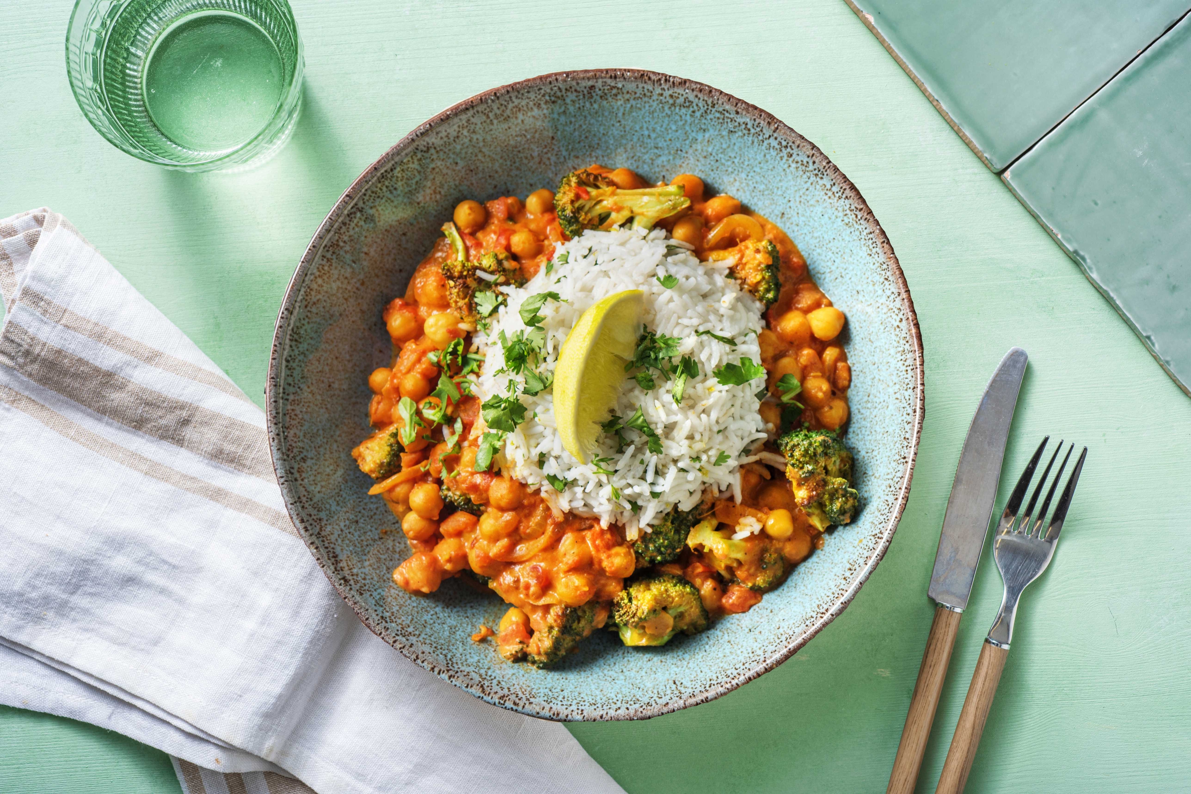 Peanut Butter Chickpea Curry