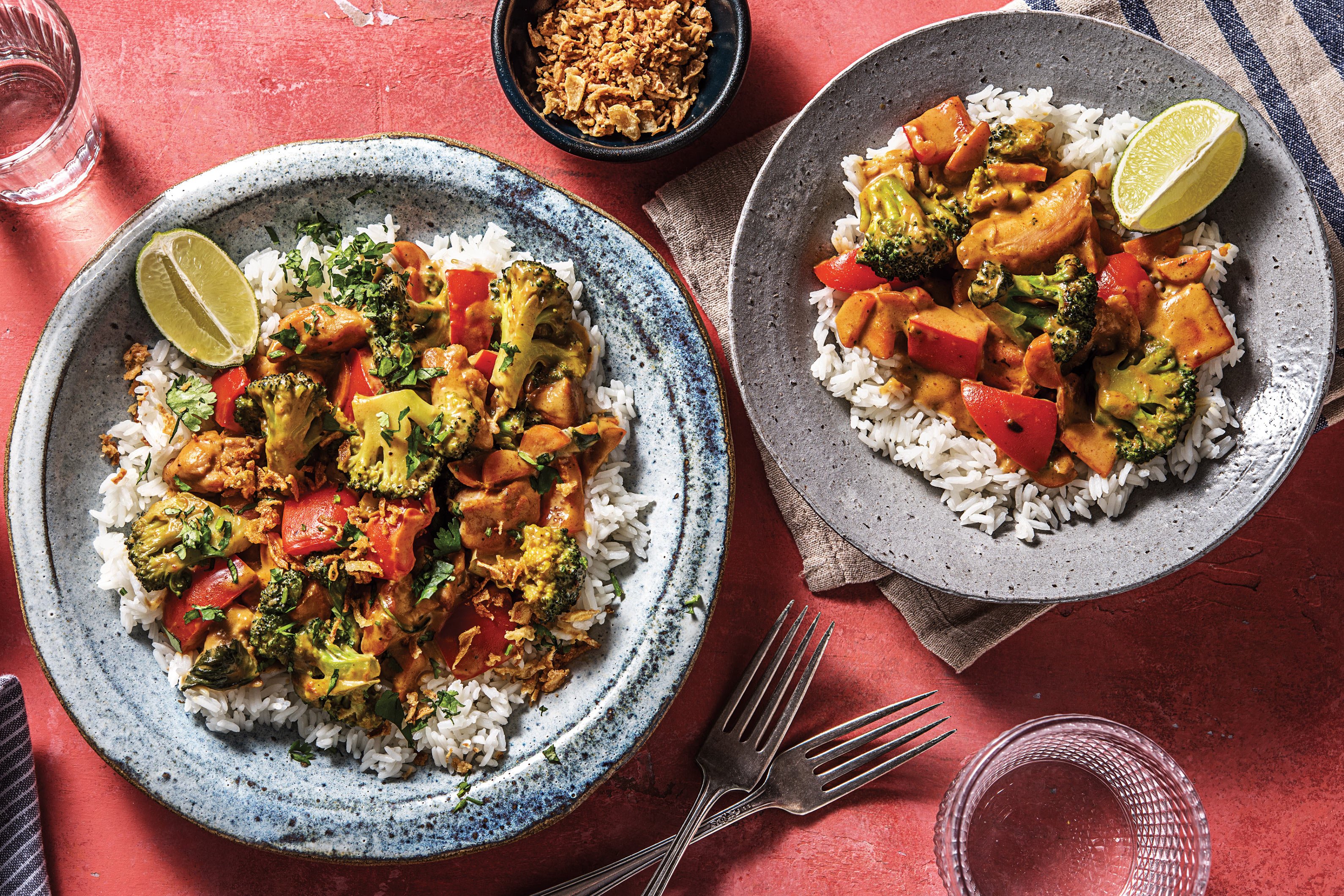 Peanut Coconut Chicken & Veggies