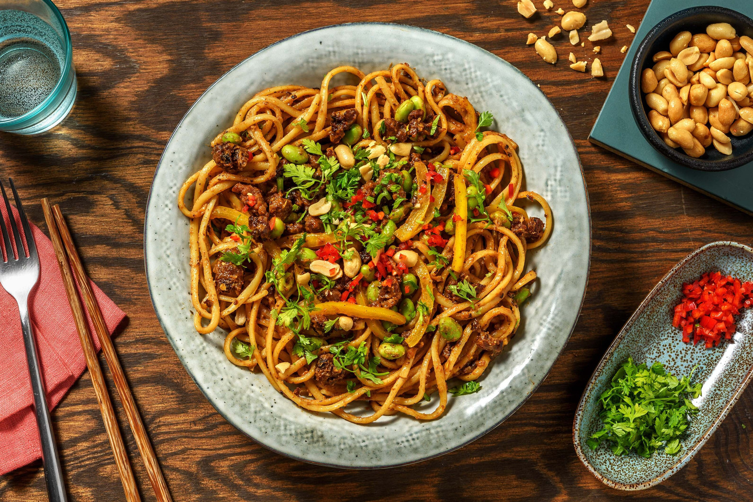 Peanut Satay Noodles