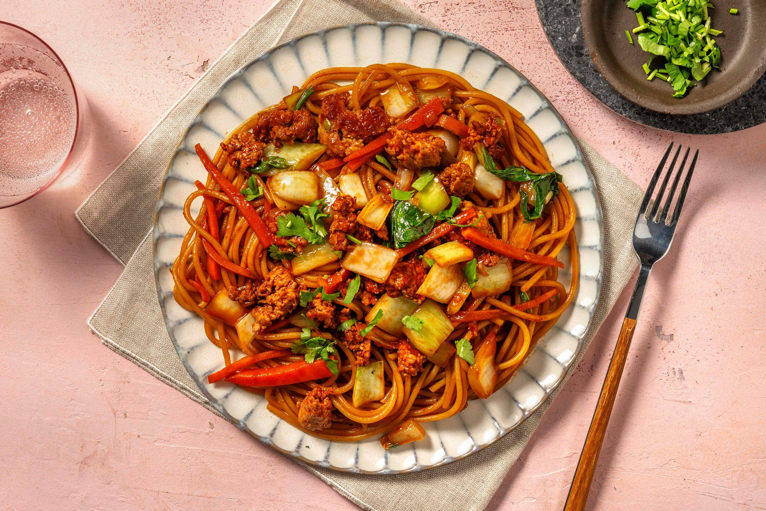 Nouilles au porc façon rivière des Perles