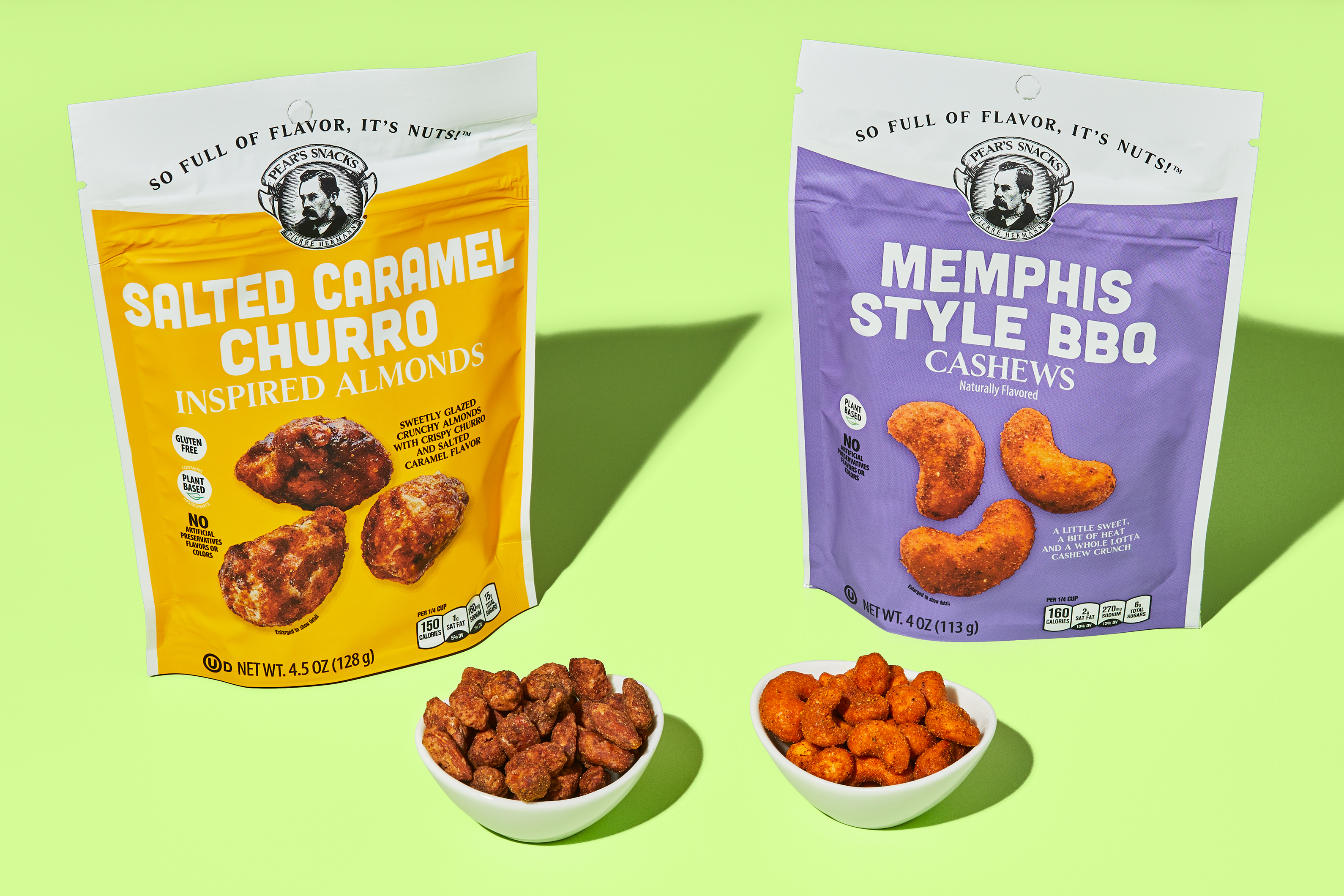 BBQ Cashews & Churro-Inspired Almonds