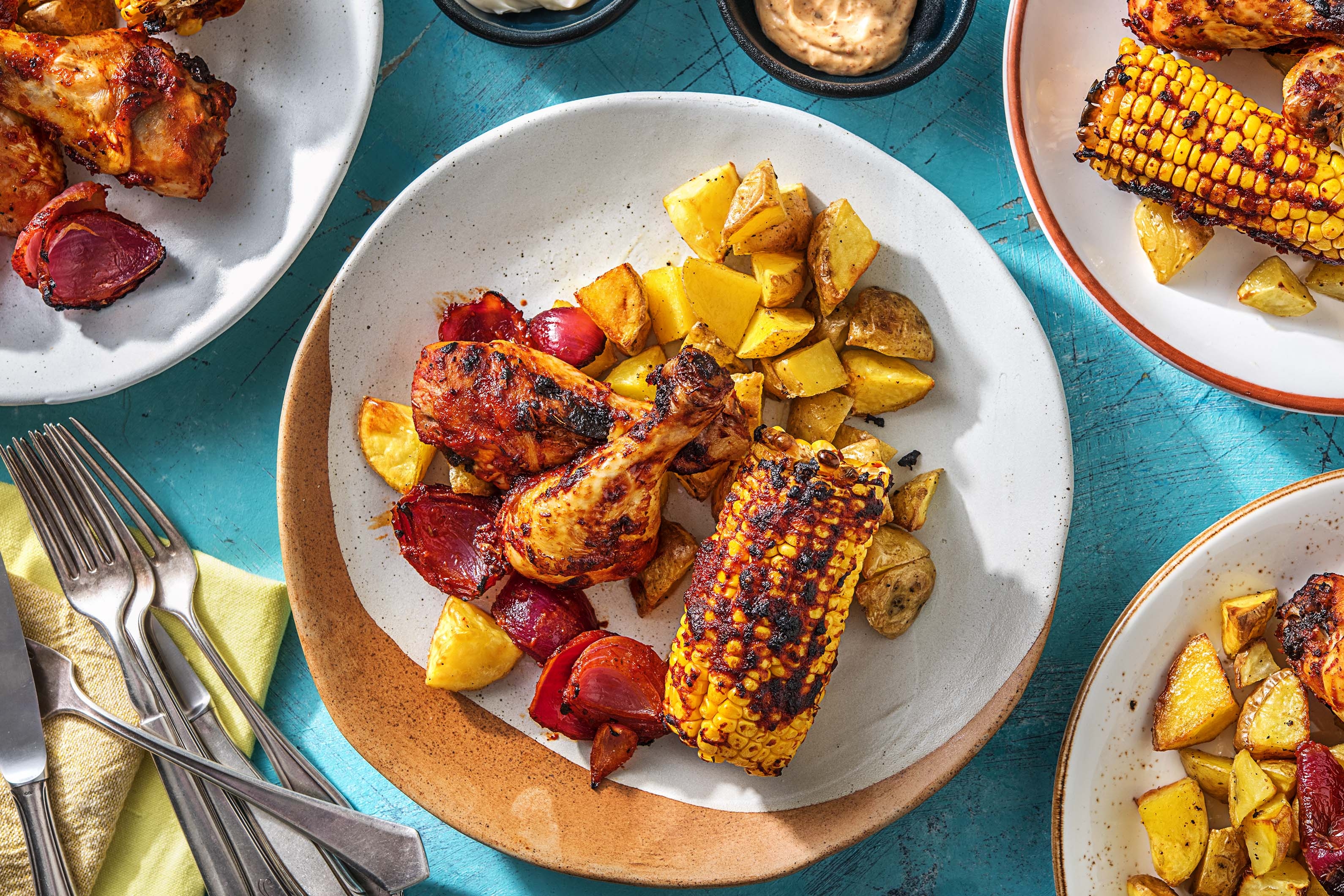 Peri Peri Chicken Tray Bake