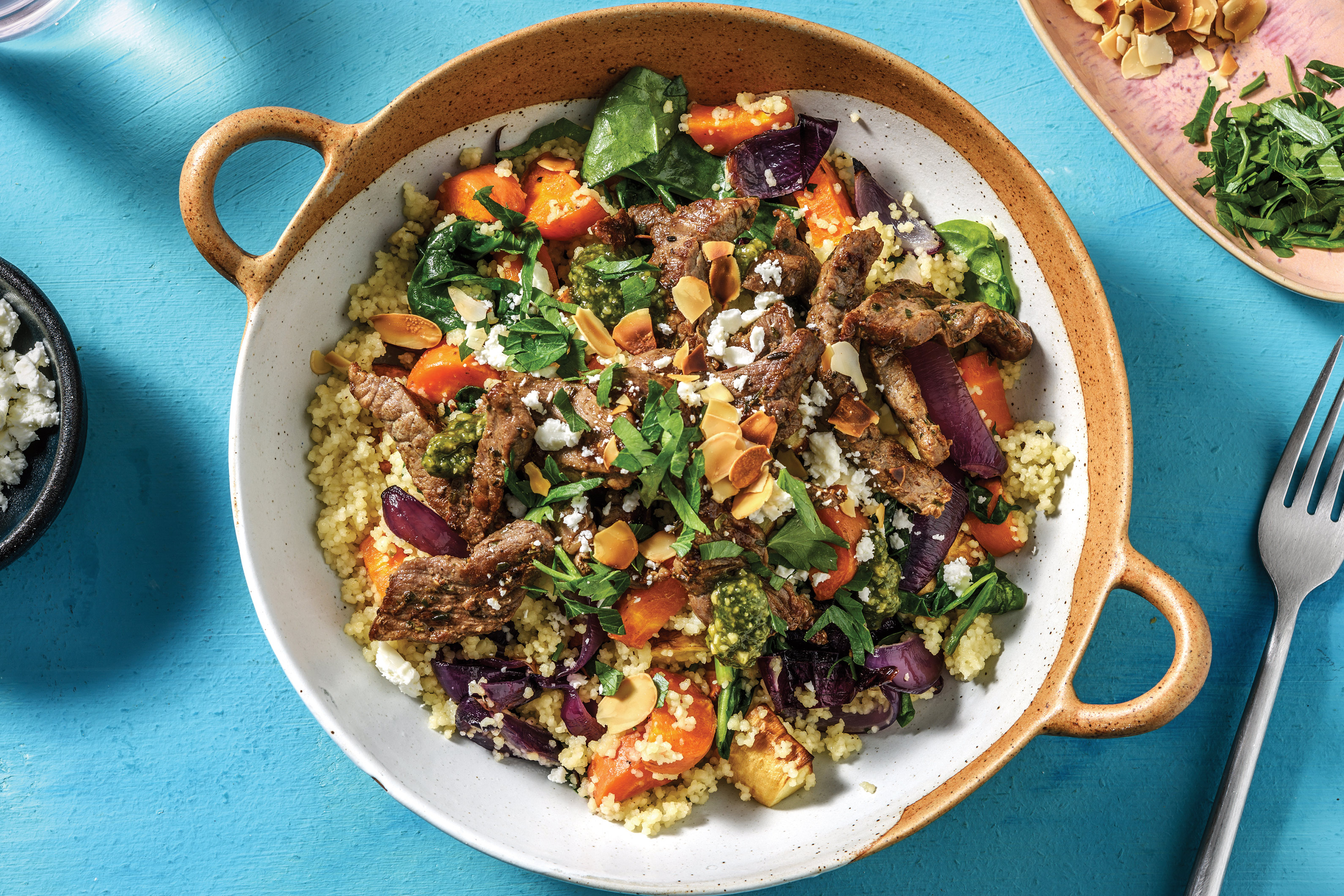 Garlic & Herb Beef Strips