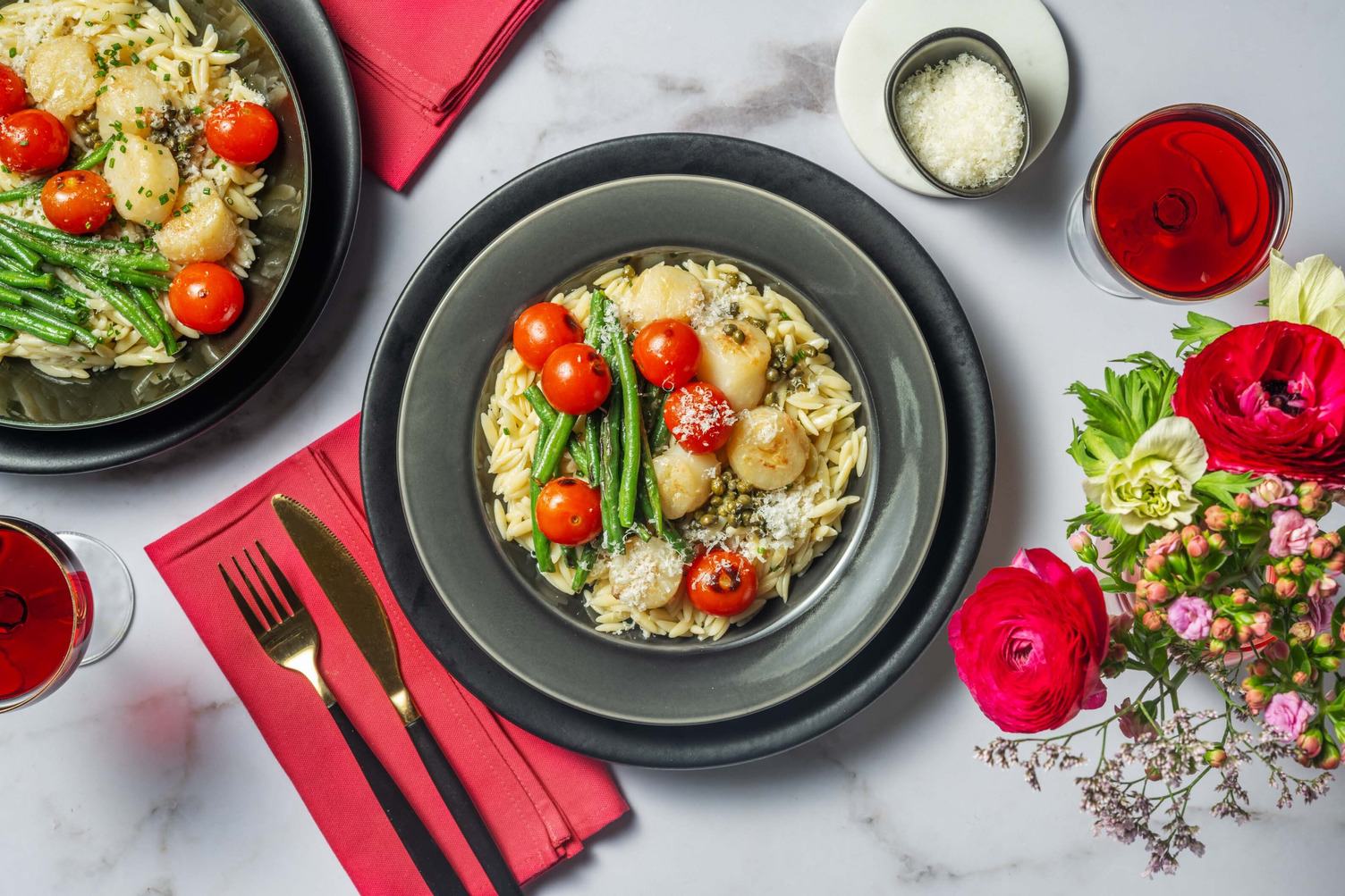 Lemon Caper Scallops