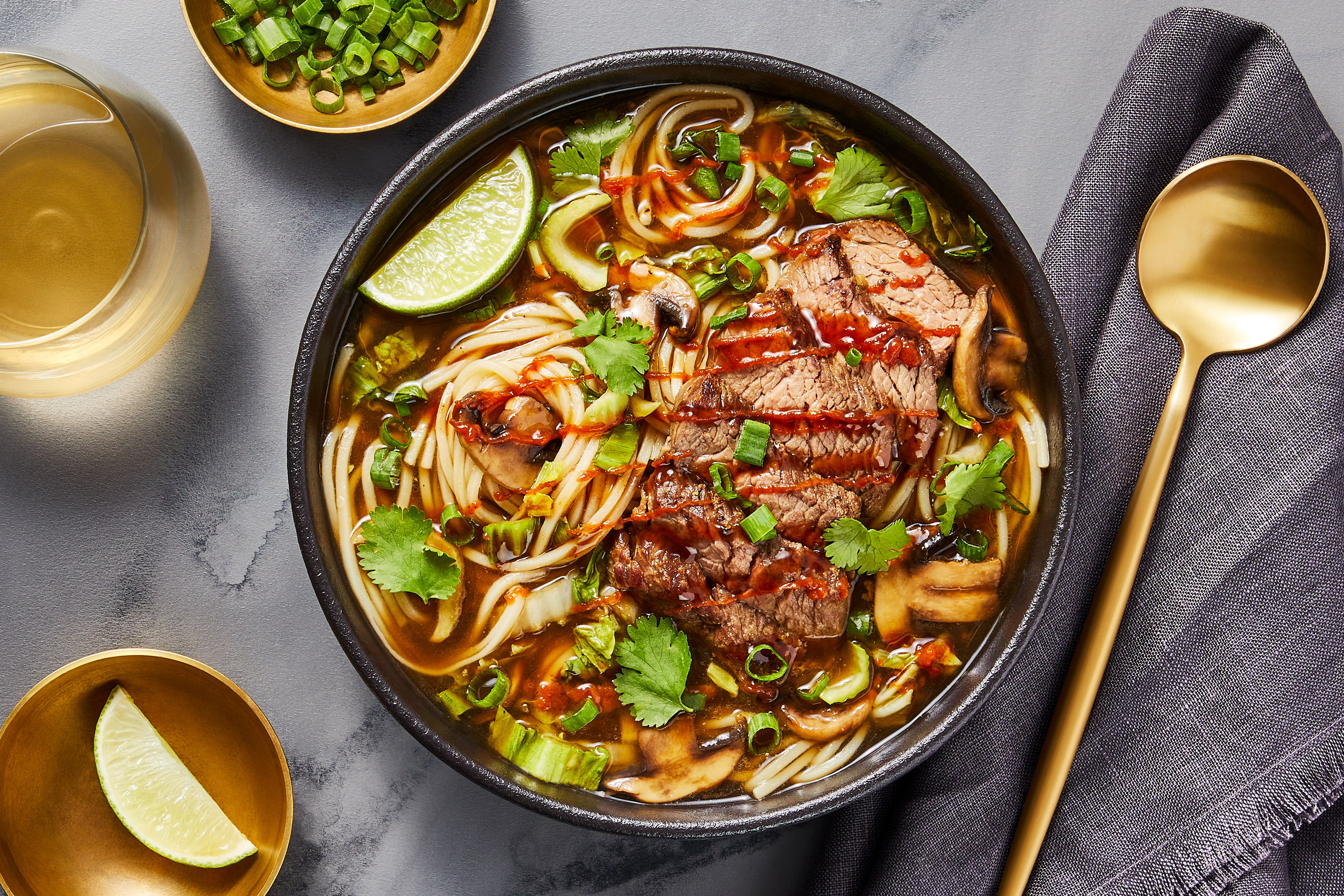 Pho-Style Beef Noodle Soup