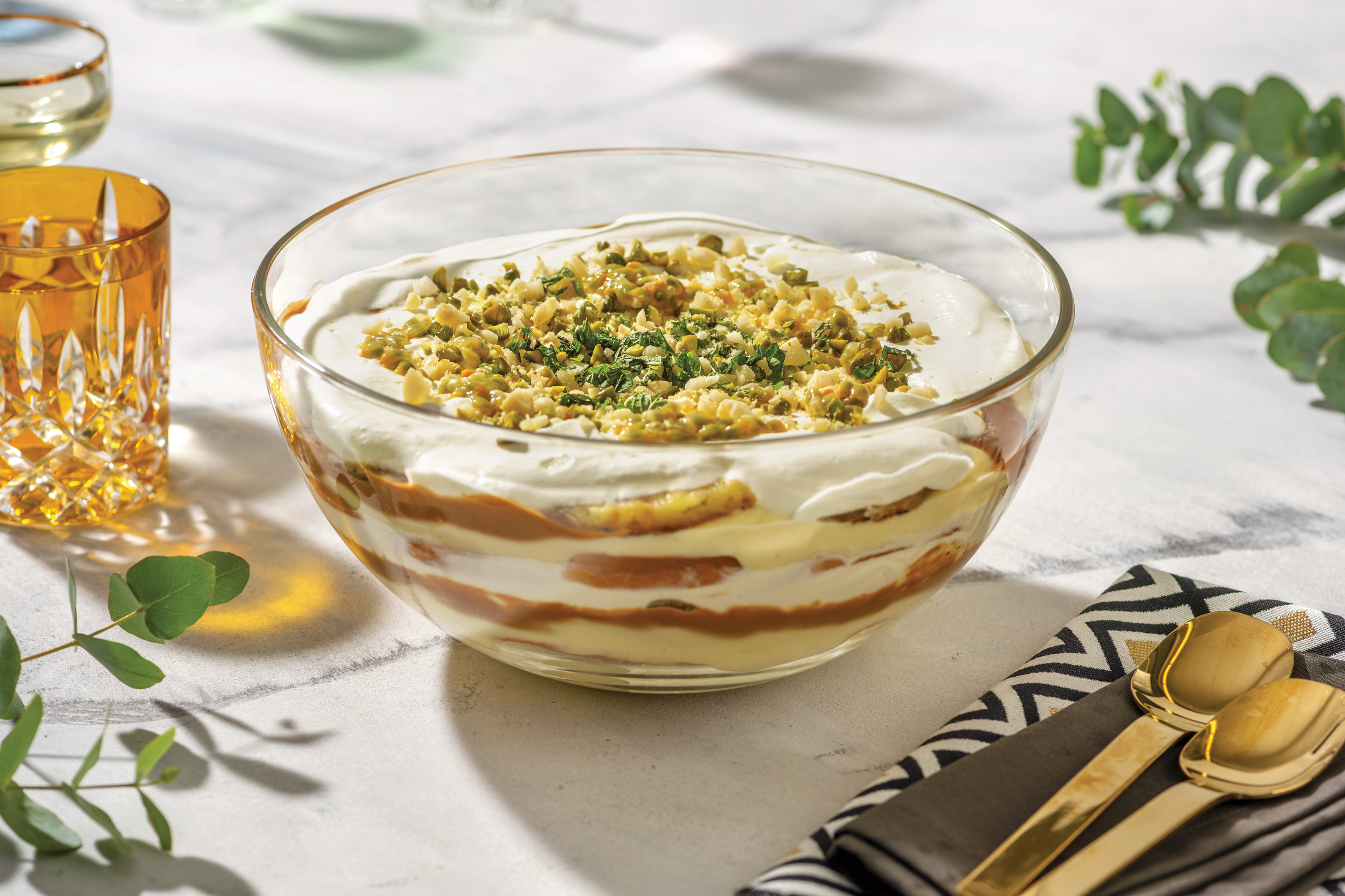 Pineapple & Passionfruit Brioche Trifle