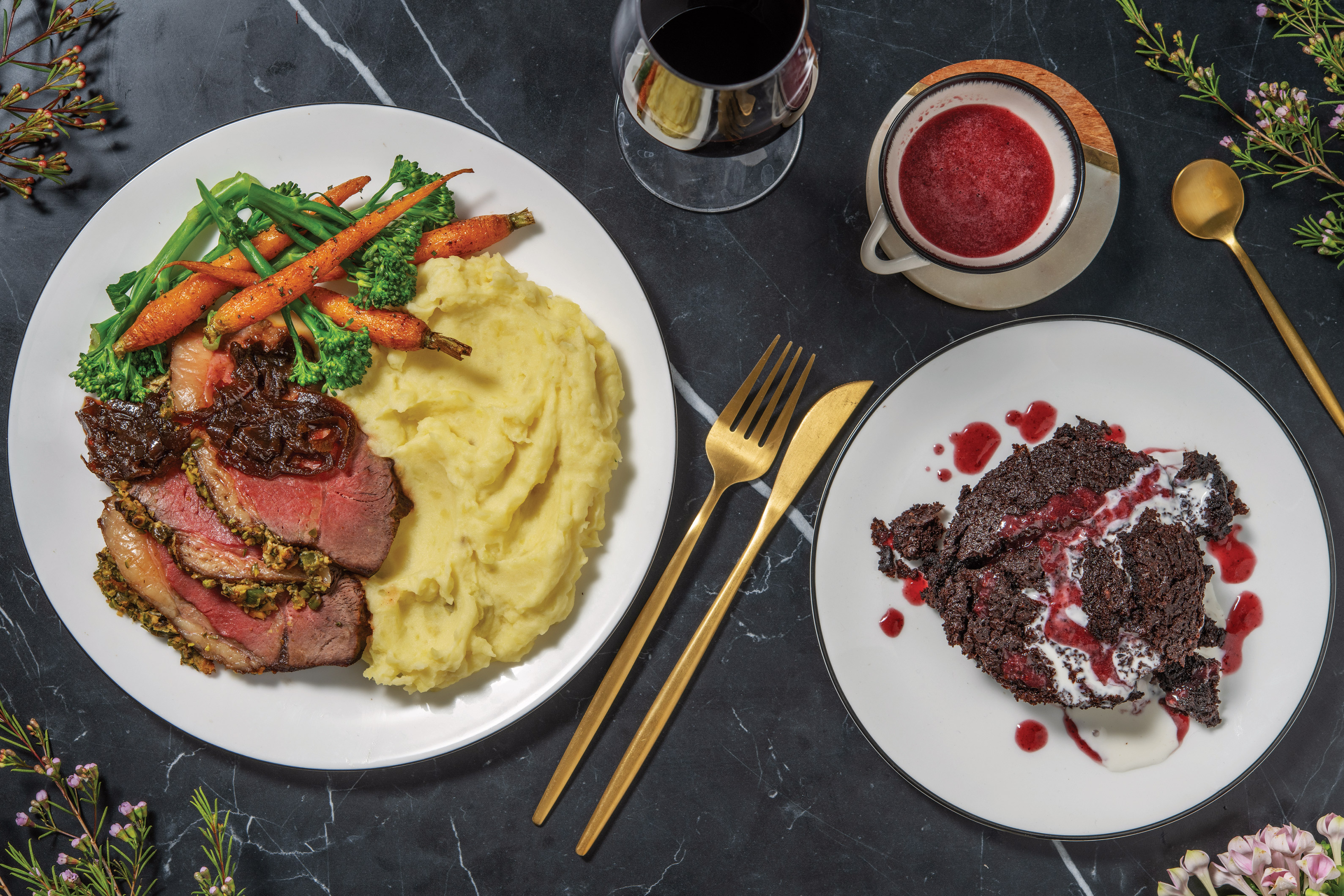 Pistachio-Crusted Lamb Rump for Dinner