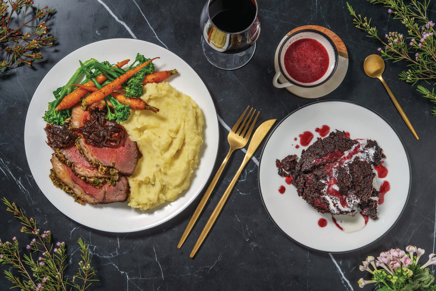 Pistachio-Crusted Lamb Rump for Dinner