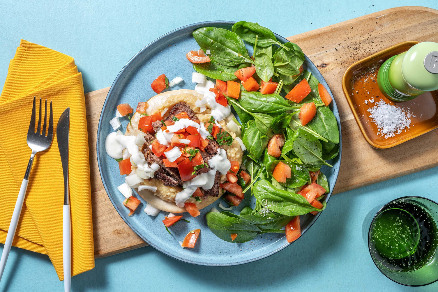 Pitas façon shawarma