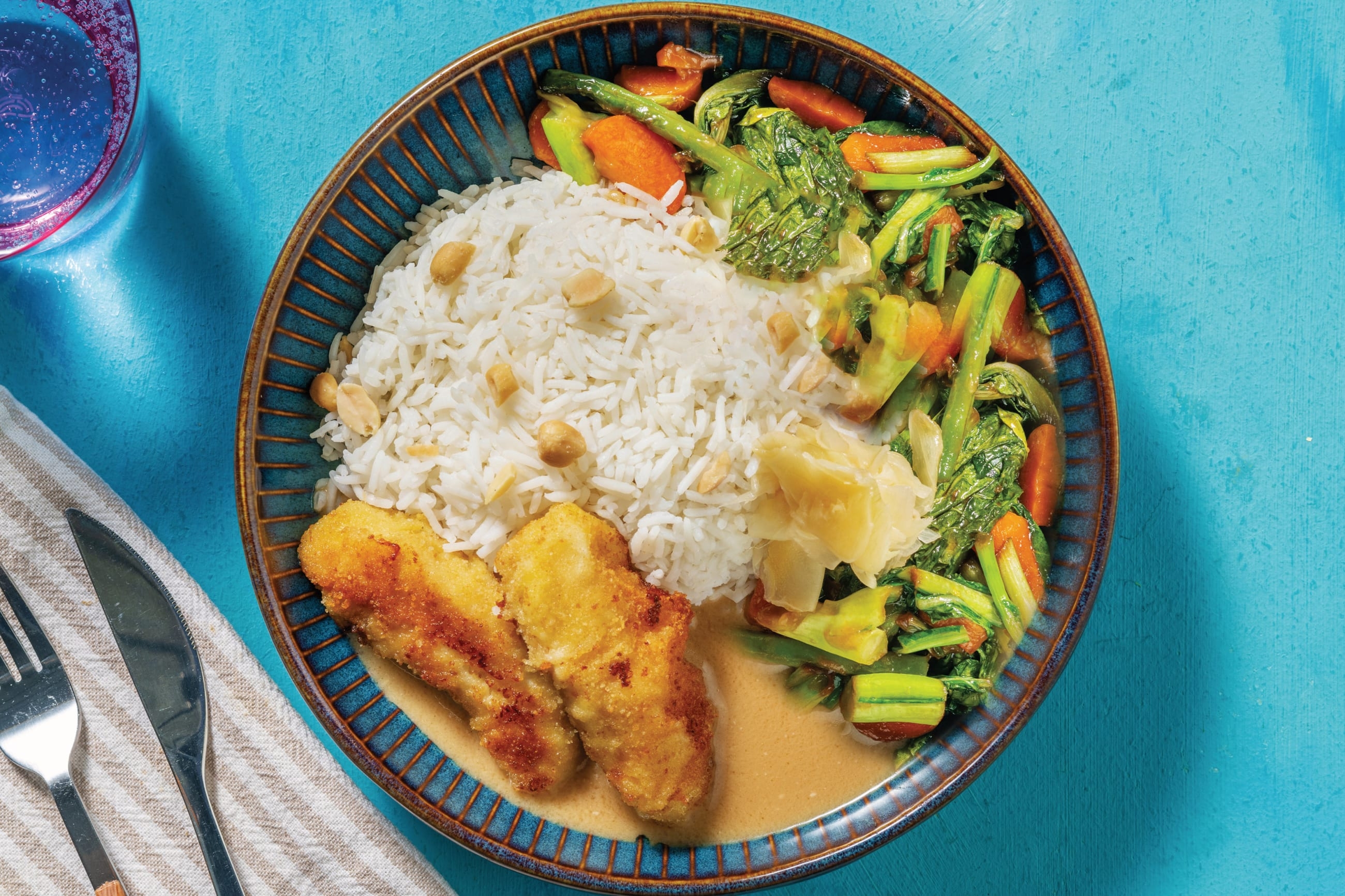 Plant-Based Chick'n & Katsu Curry Sauce