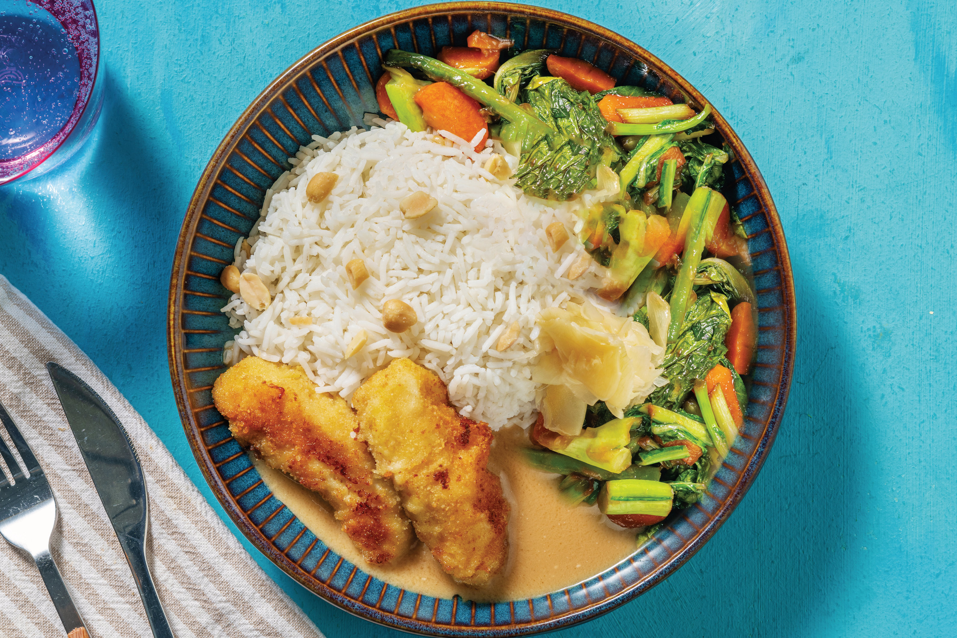 Plant-Based Chick'n & Katsu Curry Sauce