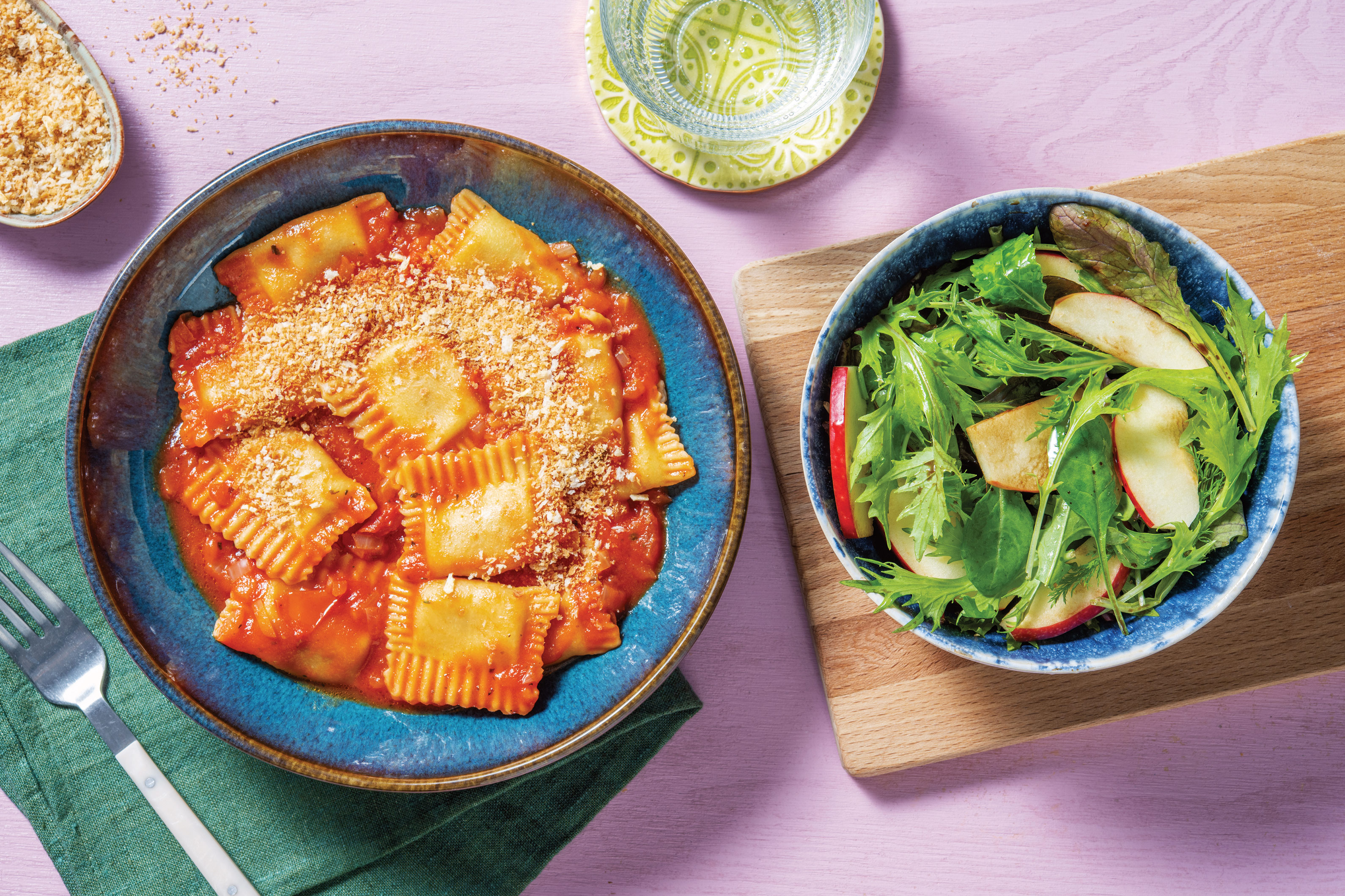 Plant-Based Pumpkin Ravioli