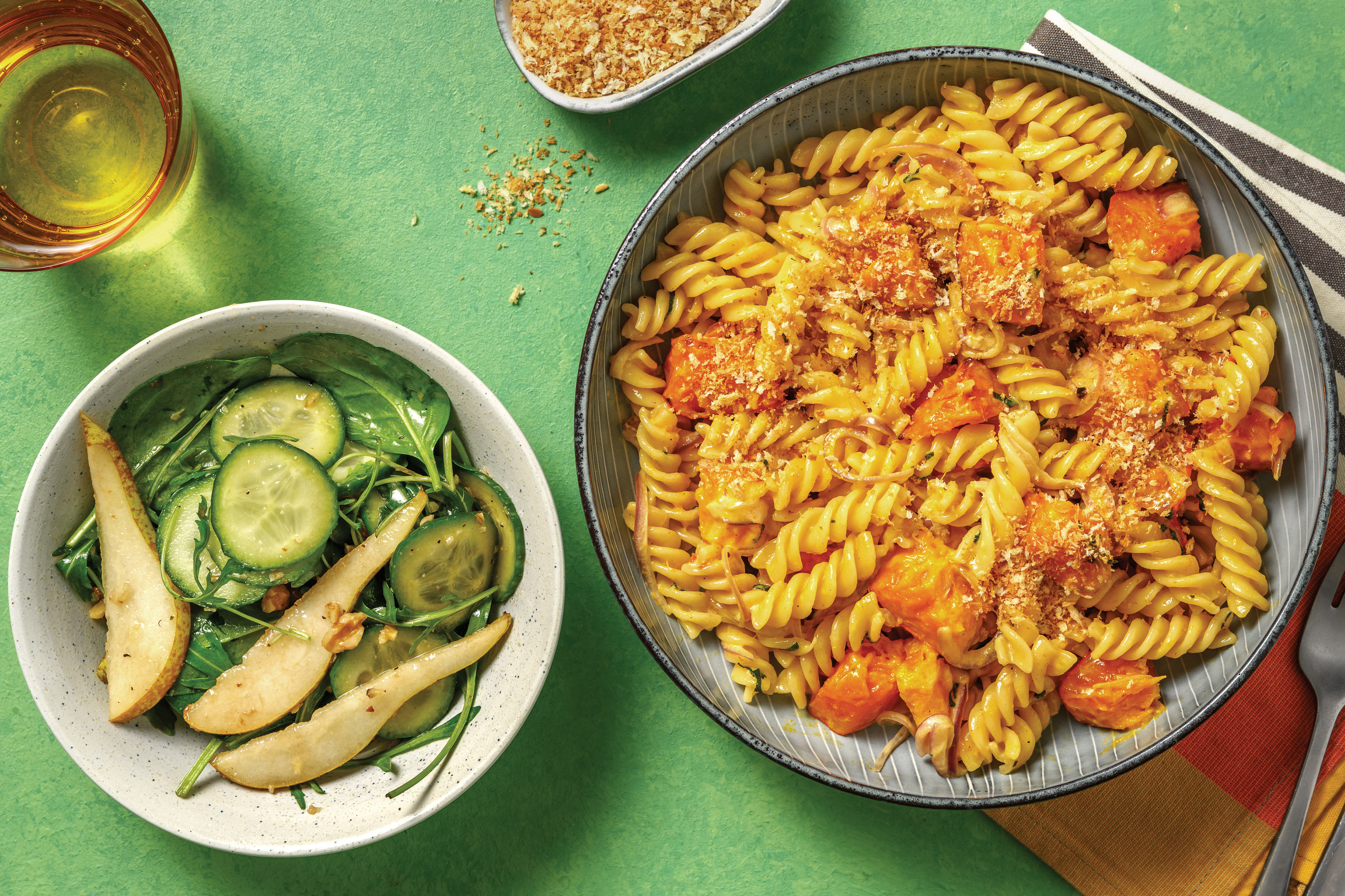 Plant-Based Pumpkin & Sage Fusilli