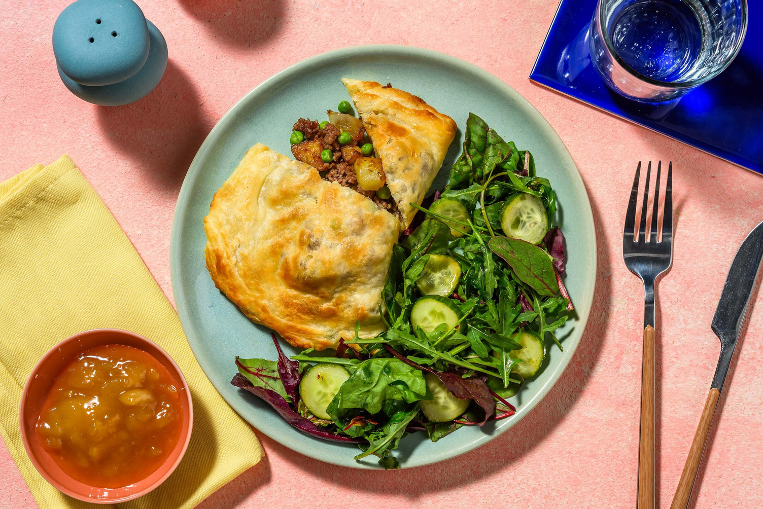 Beef Samosa-Style Pockets