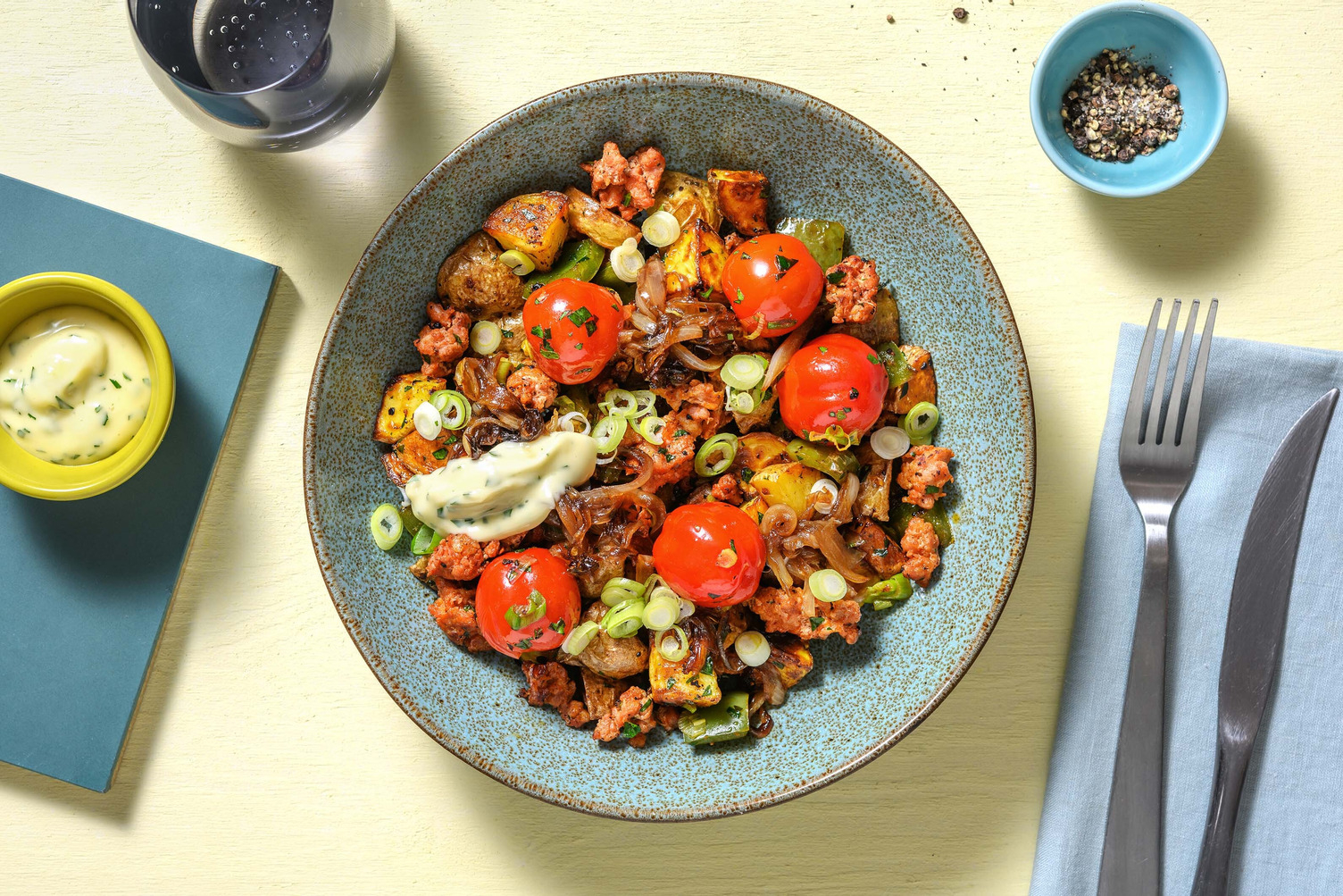 Smoky Impossible® Burger Patties Hash