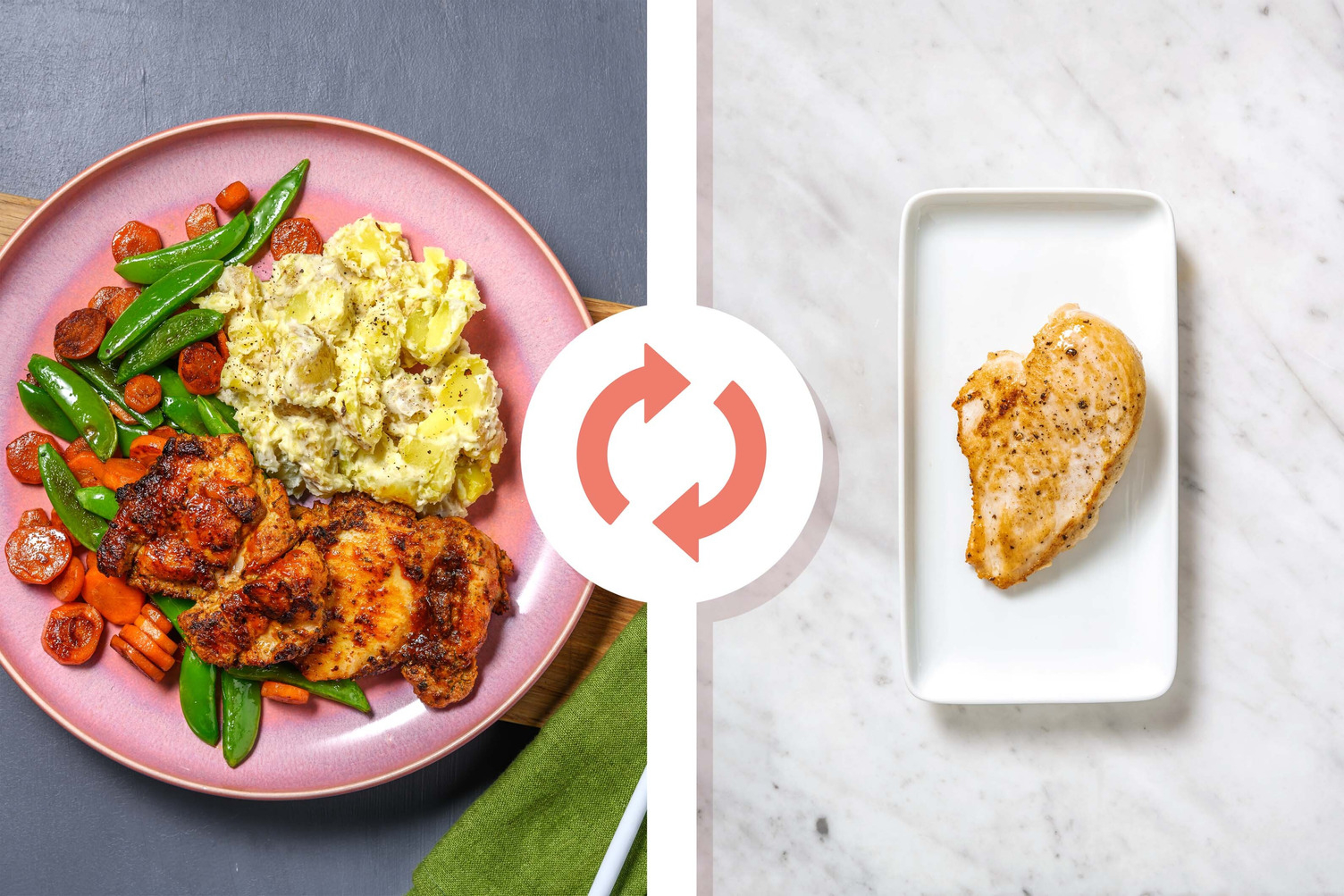 BBQ-Style Chicken Breast Dinner