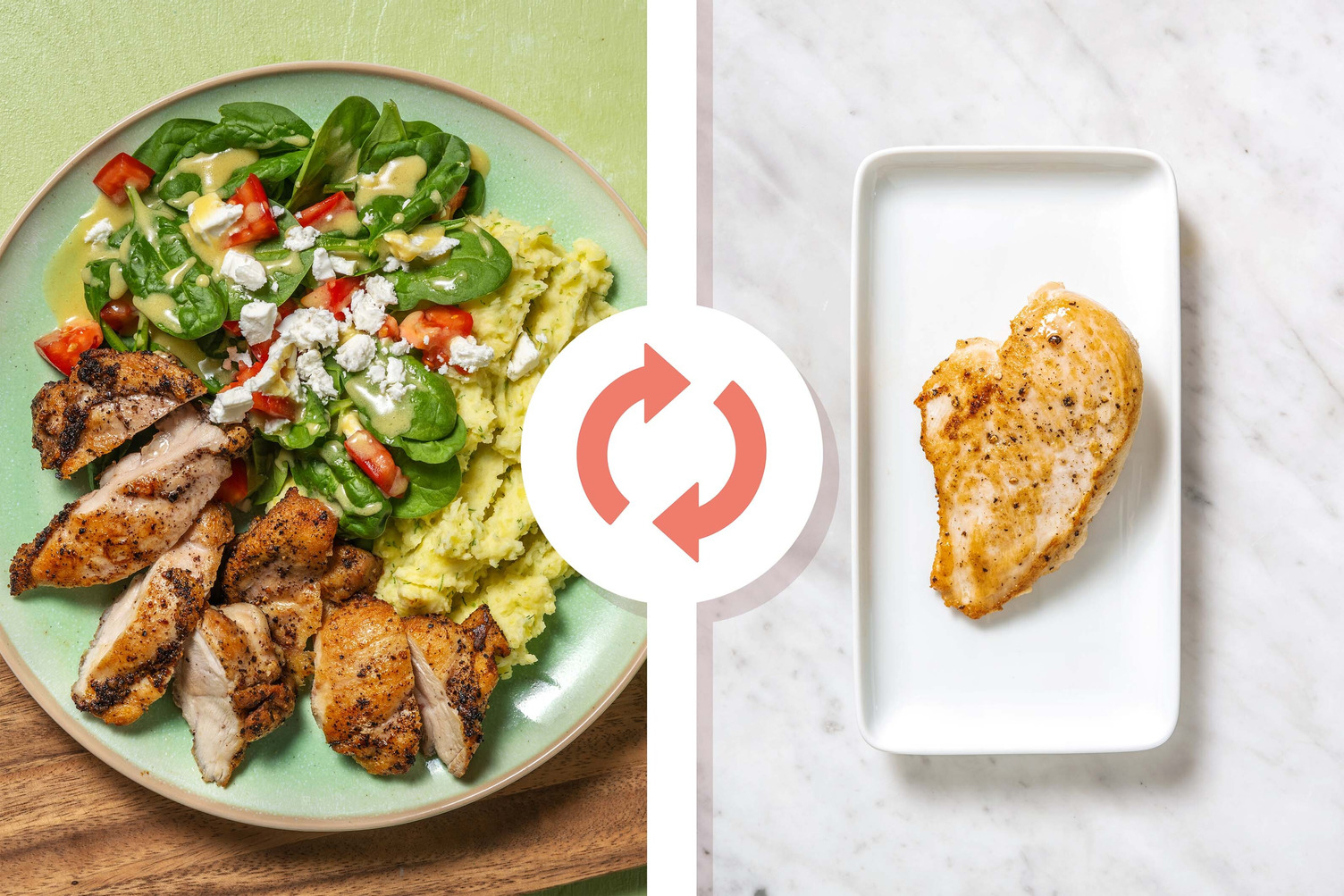 Poitrines de poulet à la méditerranéenne