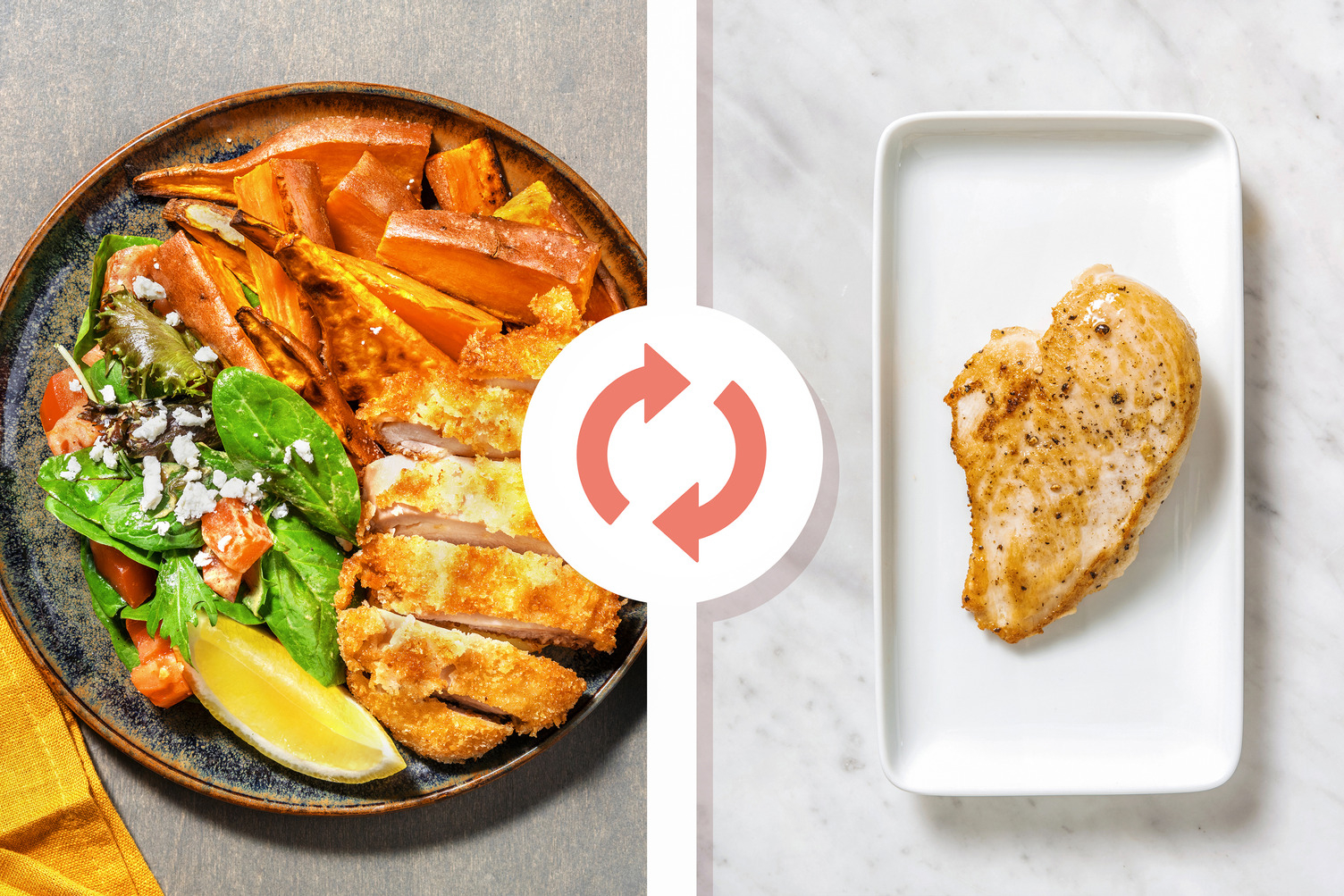 Lemony Crusted Chicken Breasts