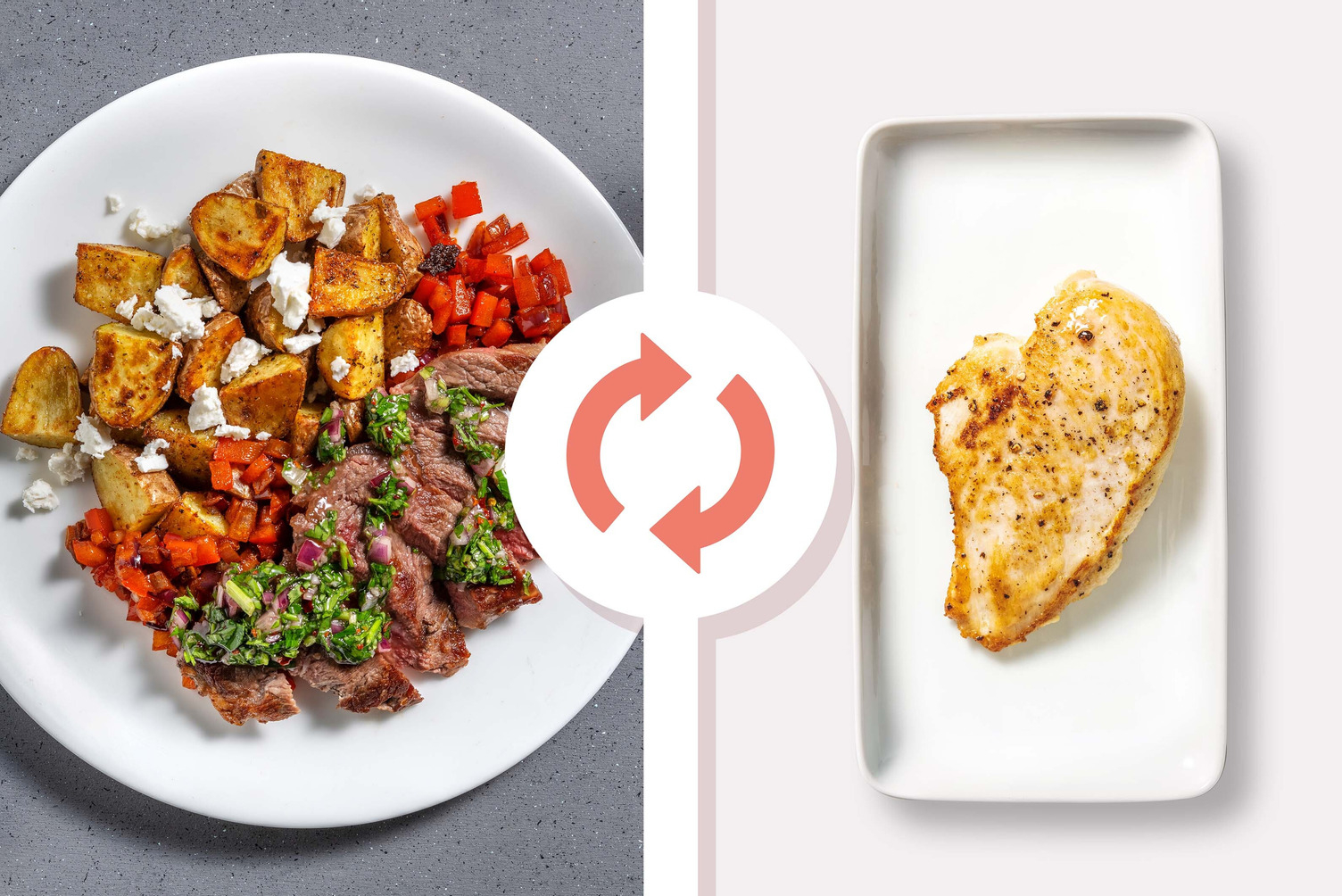 Chicken & Chimichurri Sauce
