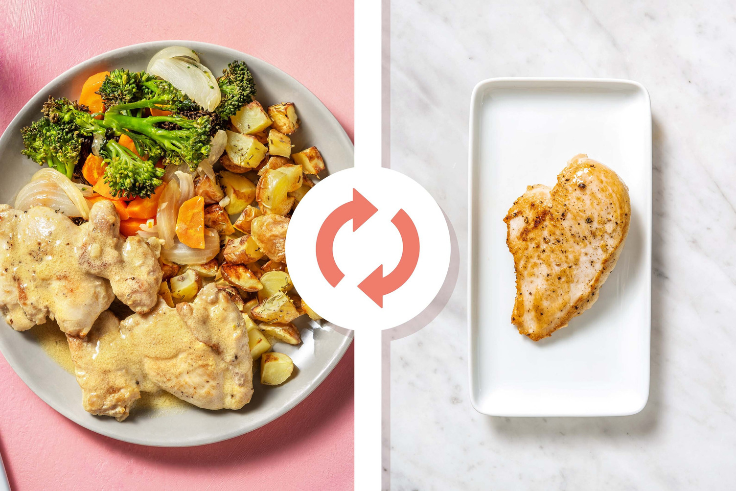 Poitrines de poulet glacées