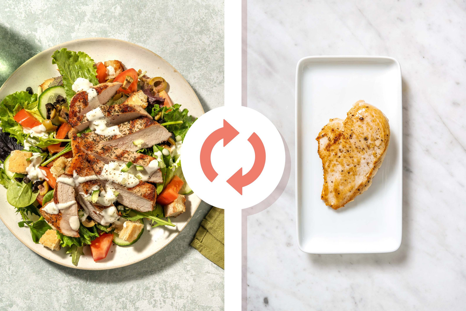 Grilled Greek-Style Chicken Breasts