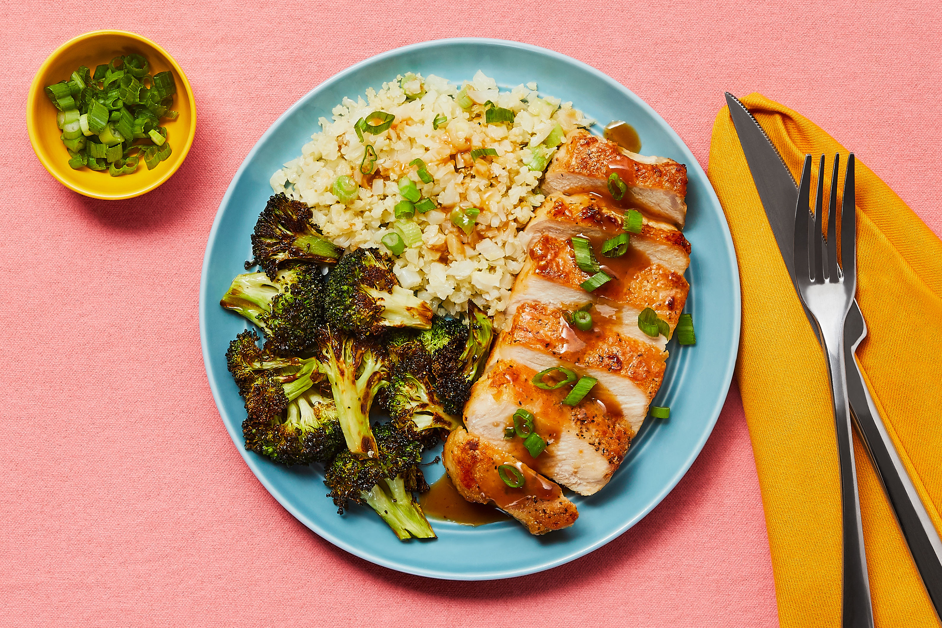 Ponzu Plum Pork Chops