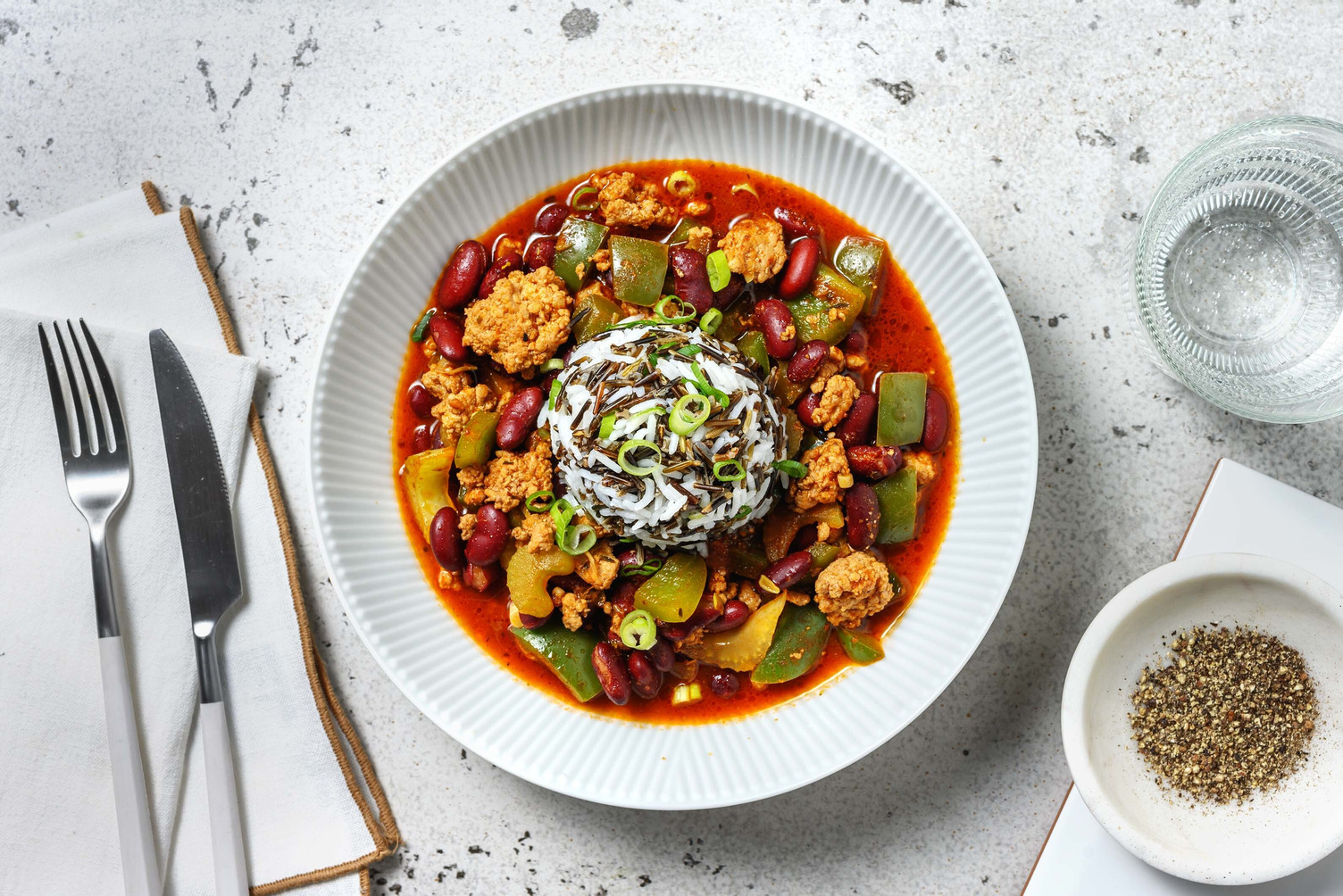 Cal Smart Cajun Pork and Kidney Beans